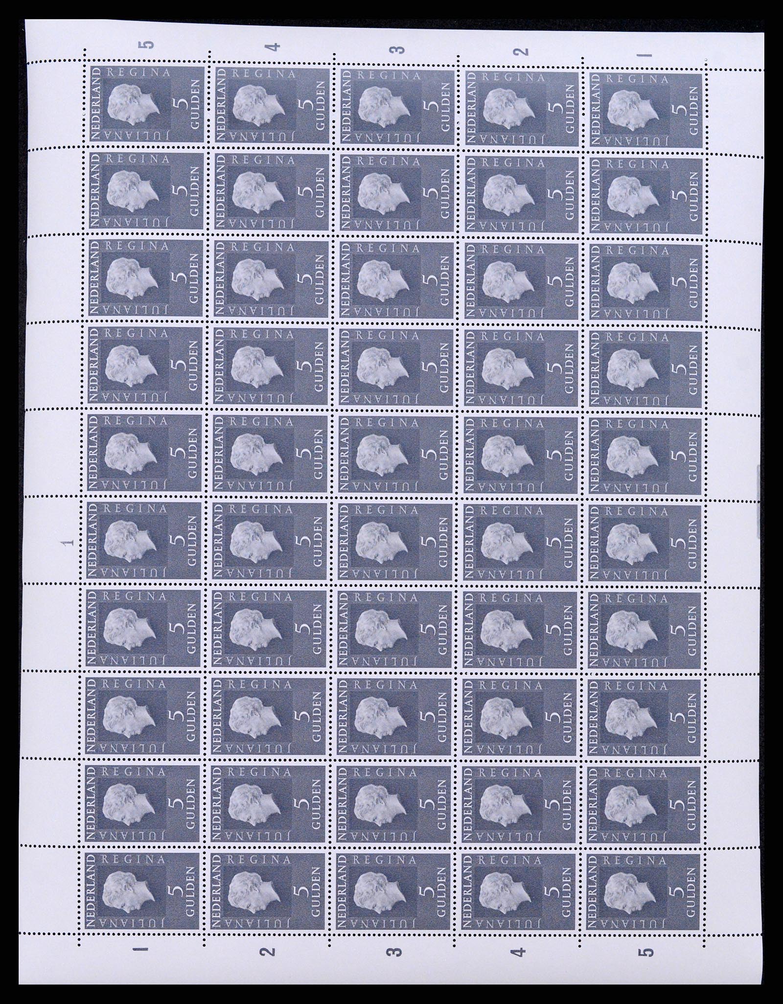 37658 006 - Stamp collection 37658 Netherlands Juliana Regina 1969-1972.