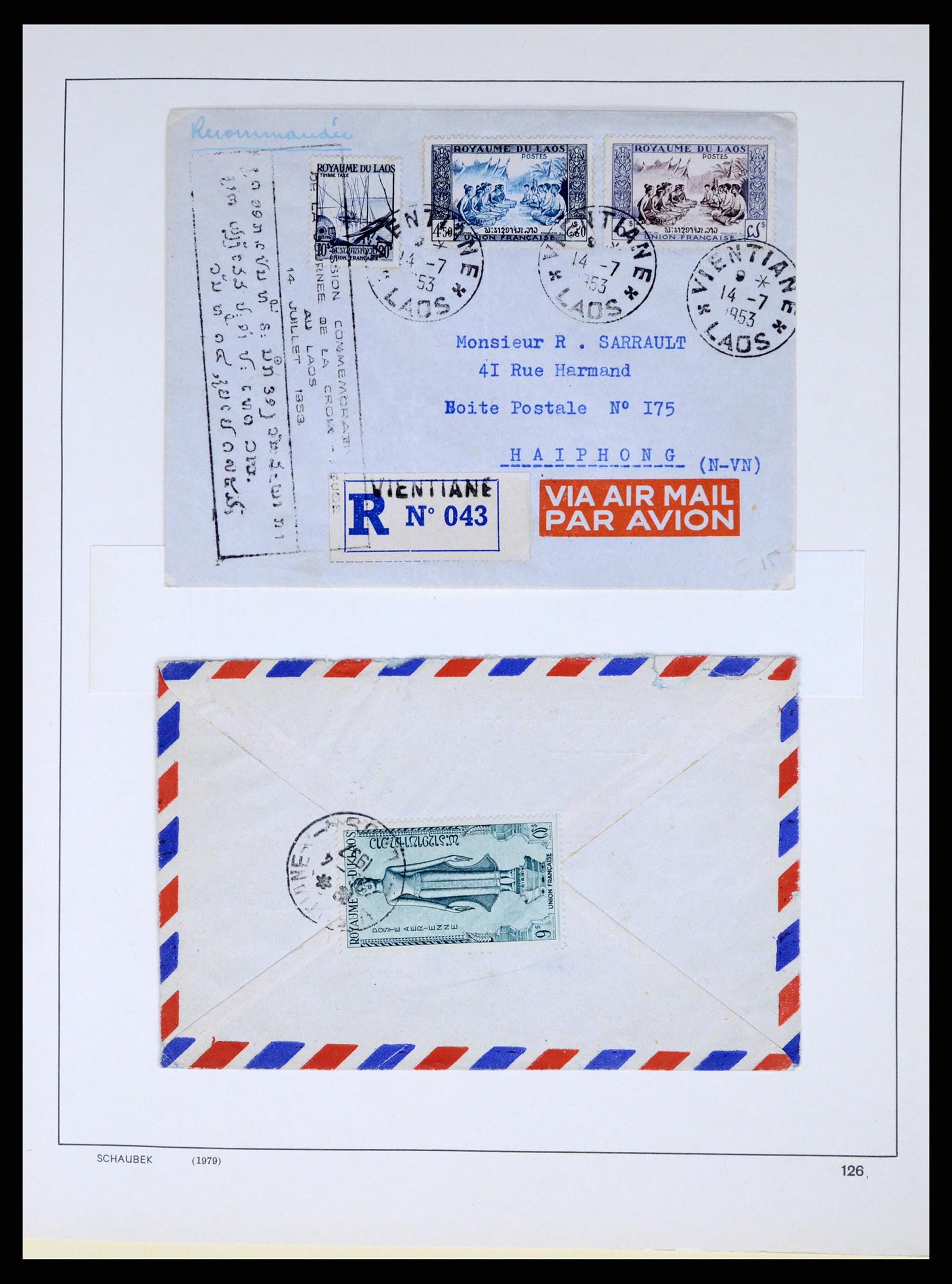37664 017 - Postzegelverzameling 37664 Laos 1951-2002.