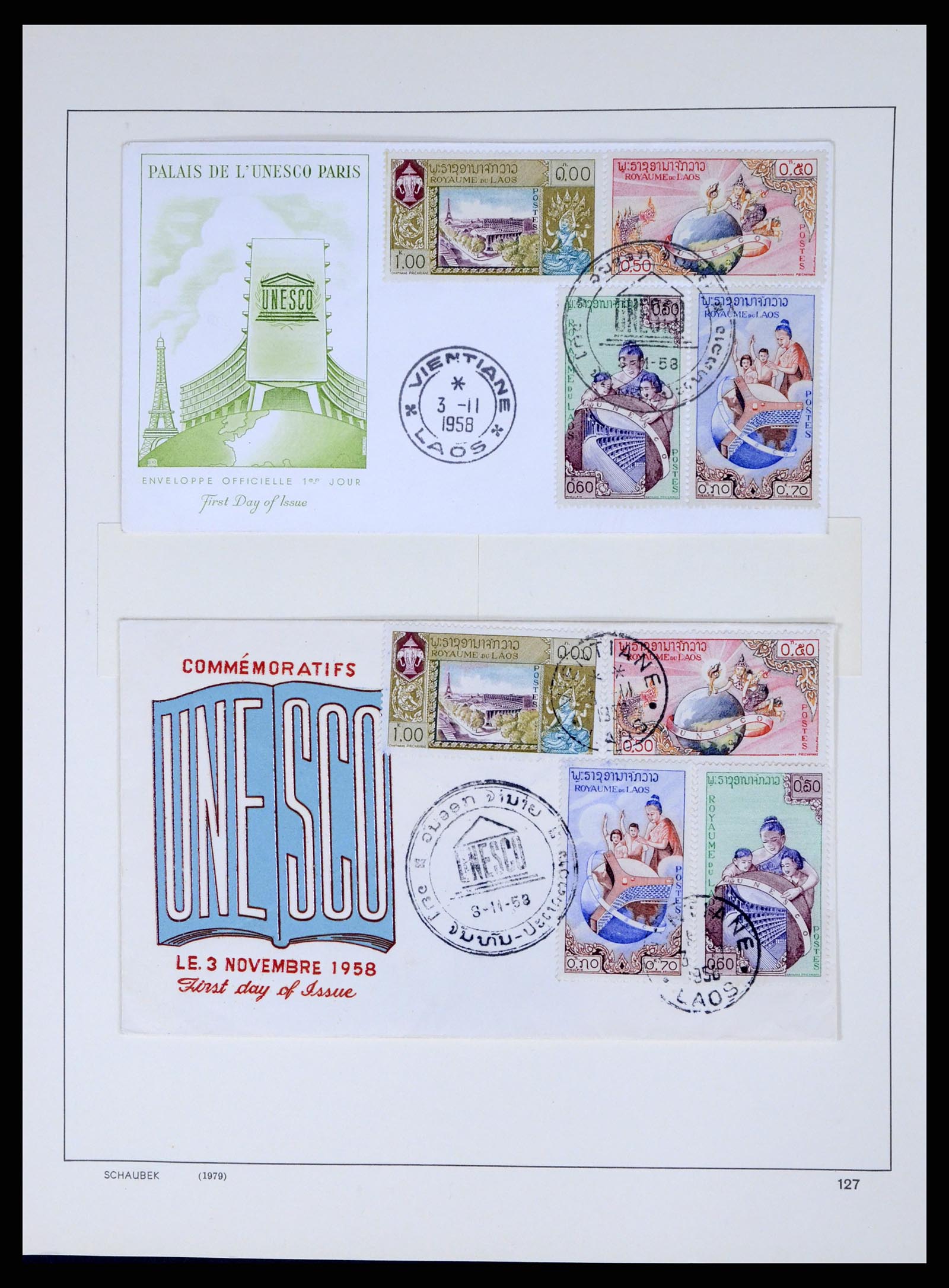 37664 029 - Postzegelverzameling 37664 Laos 1951-2002.