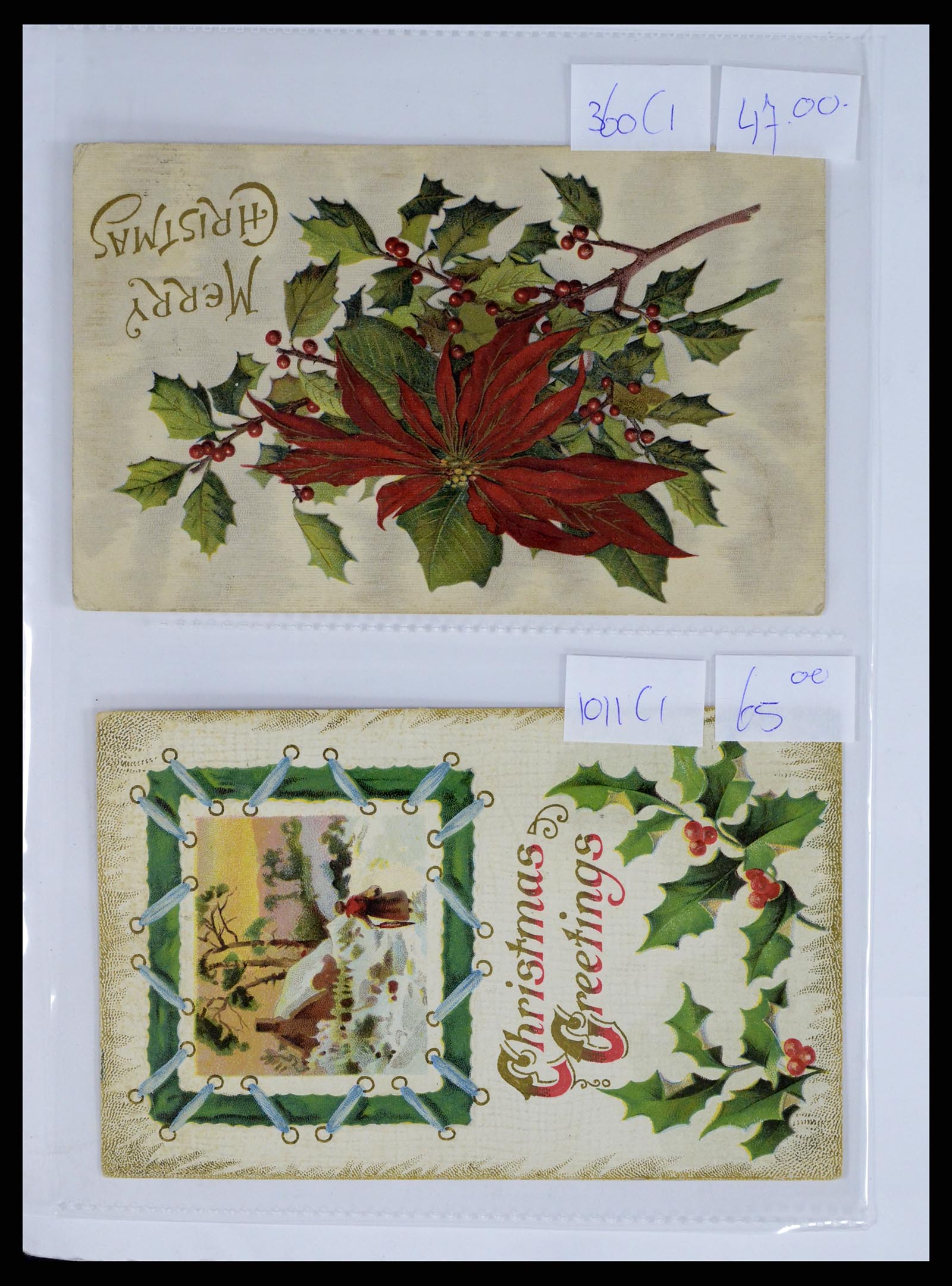 37668 063 - Stamp collection 37668 USA Christmas seals on cover 1908-2009.