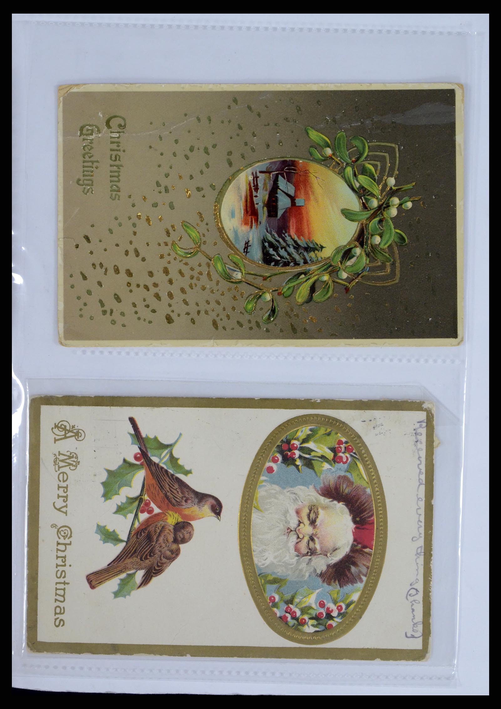 37668 071 - Stamp collection 37668 USA Christmas seals on cover 1908-2009.