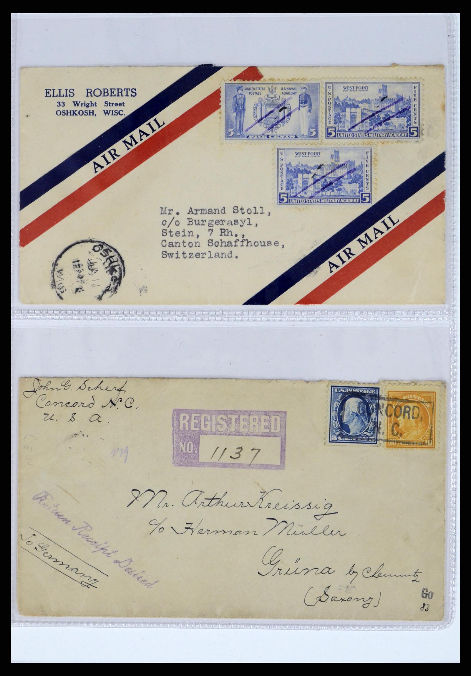 37668 248 - Stamp collection 37668 USA Christmas seals on cover 1908-2009.