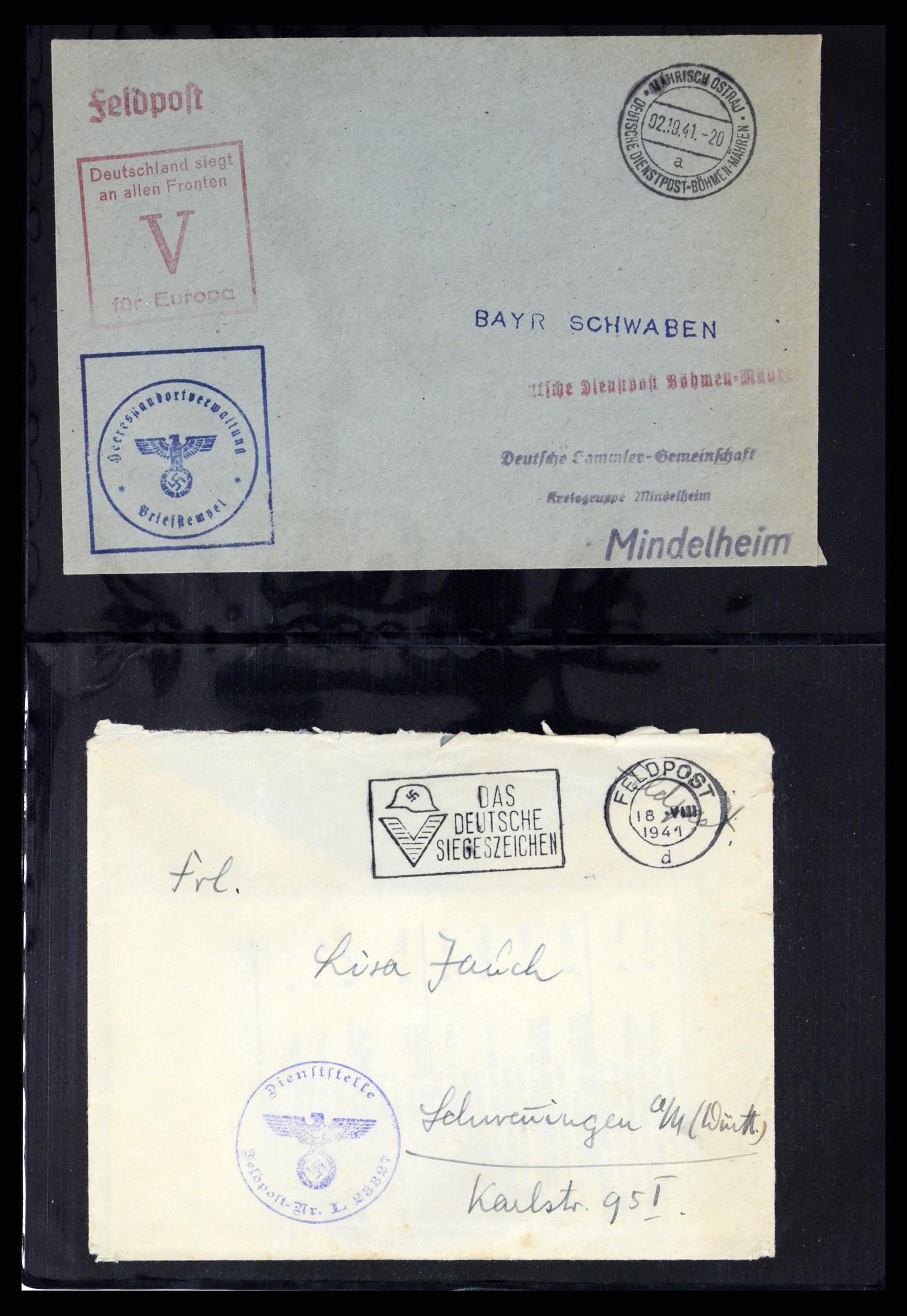 37669 002 - Postzegelverzameling 37669 Motief leger 1870-1990.