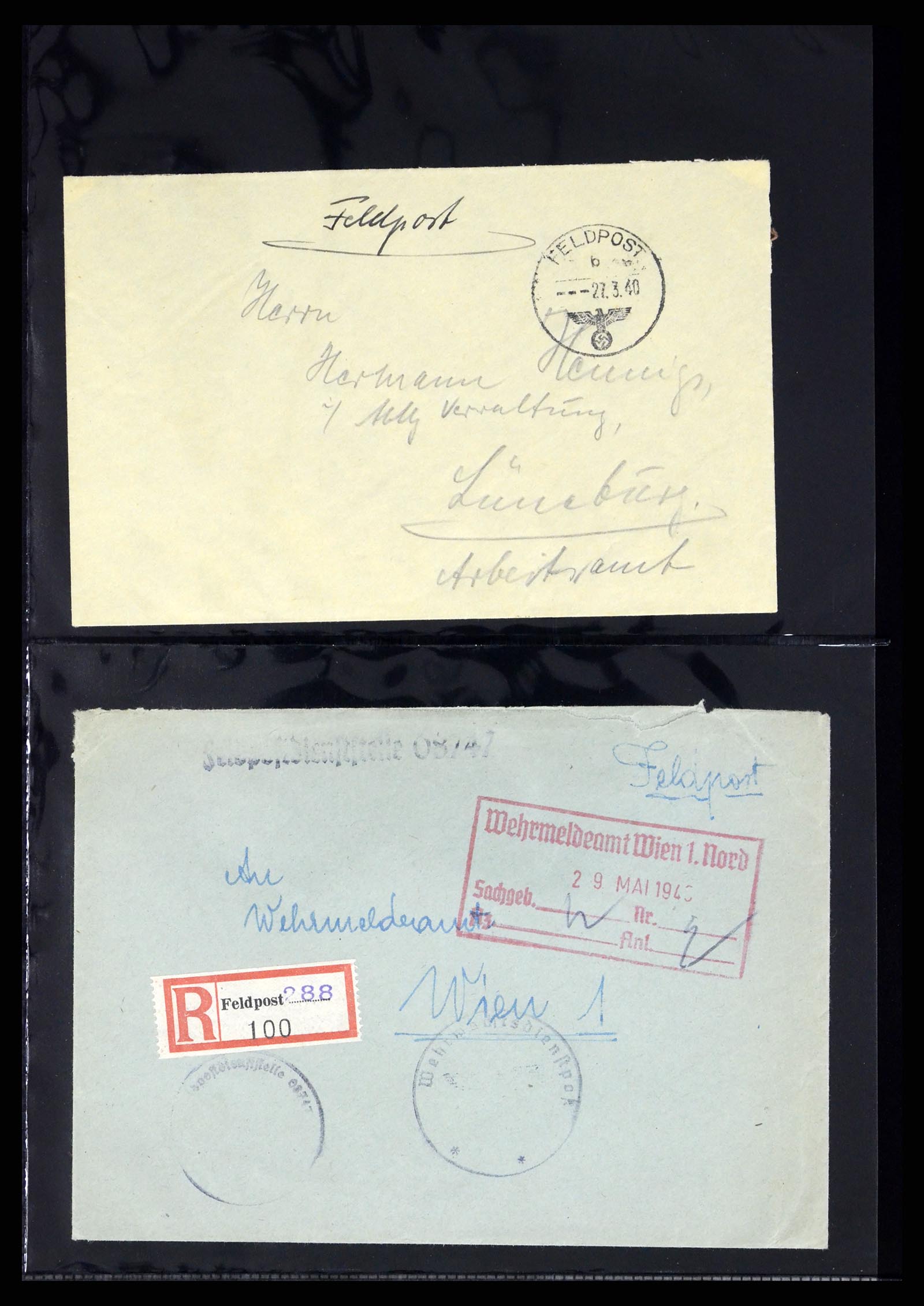 37669 004 - Postzegelverzameling 37669 Motief leger 1870-1990.