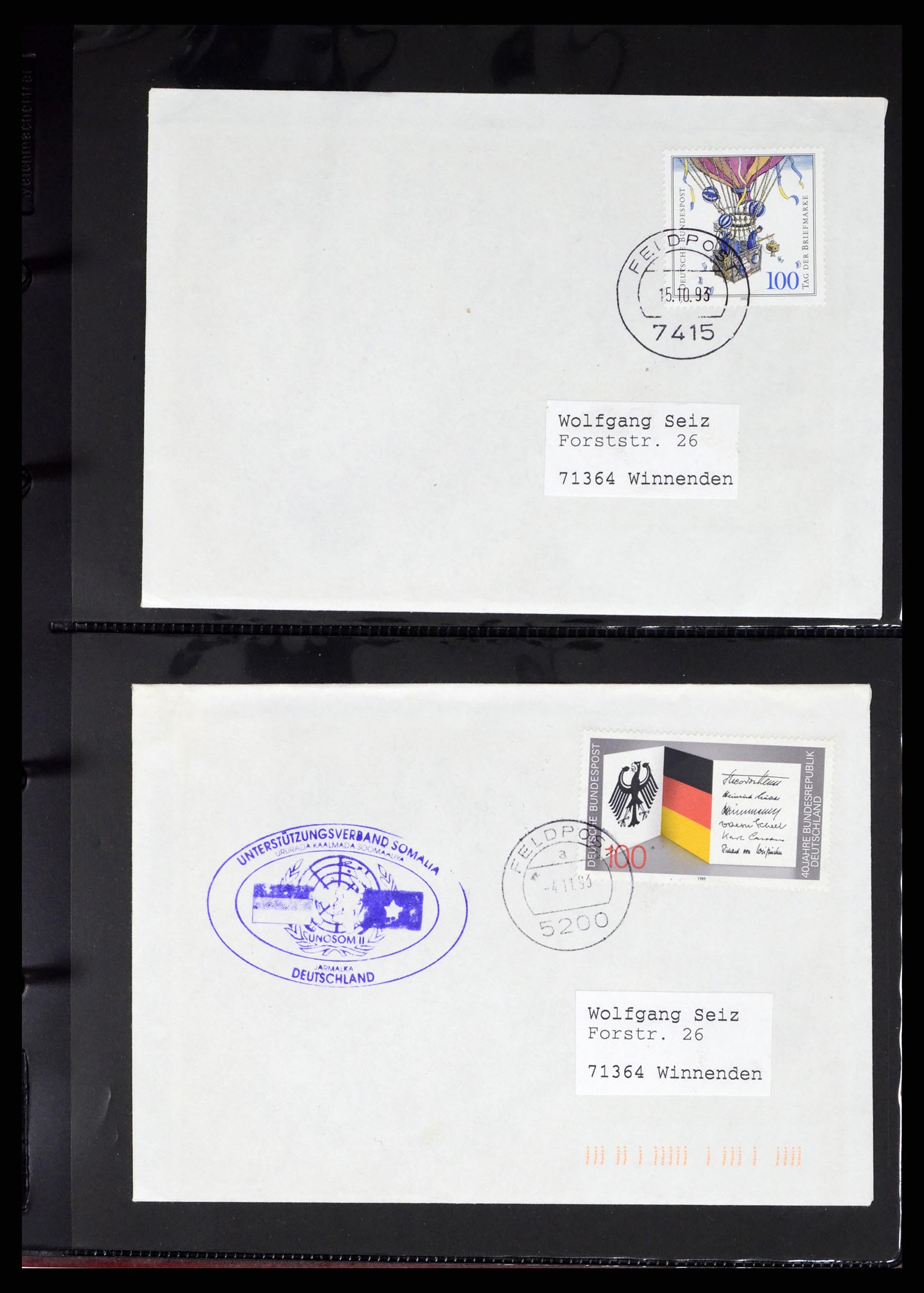 37669 013 - Postzegelverzameling 37669 Motief leger 1870-1990.