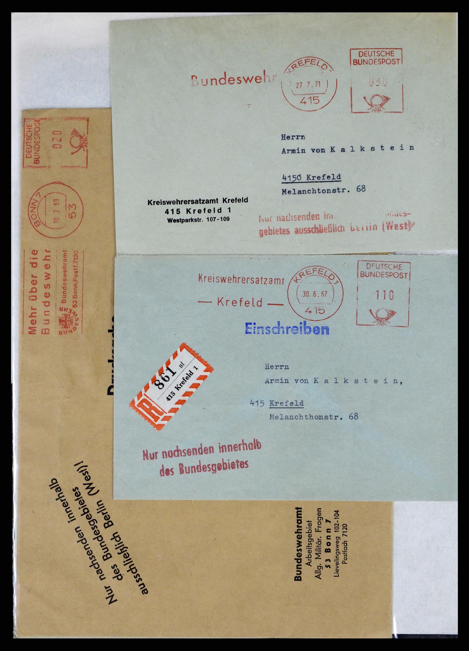 37669 028 - Postzegelverzameling 37669 Motief leger 1870-1990.