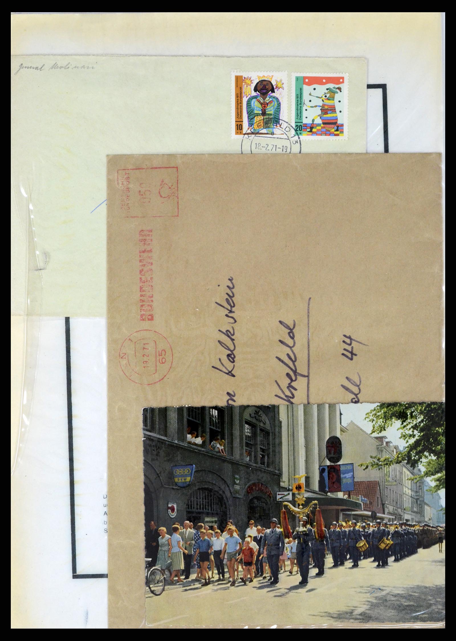 37669 033 - Postzegelverzameling 37669 Motief leger 1870-1990.
