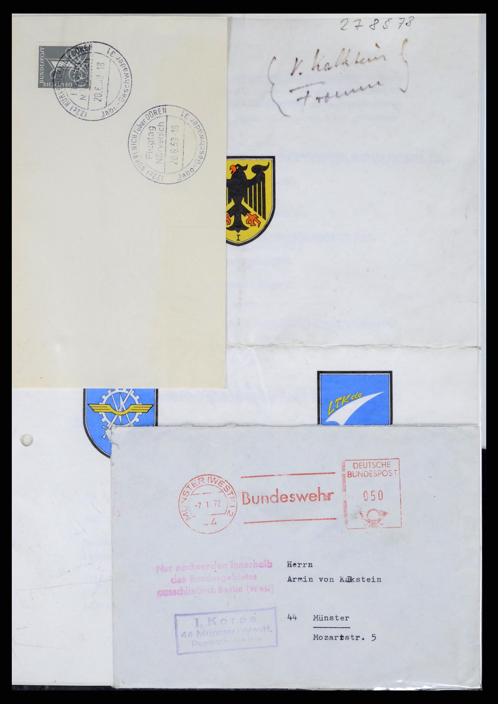37669 037 - Postzegelverzameling 37669 Motief leger 1870-1990.