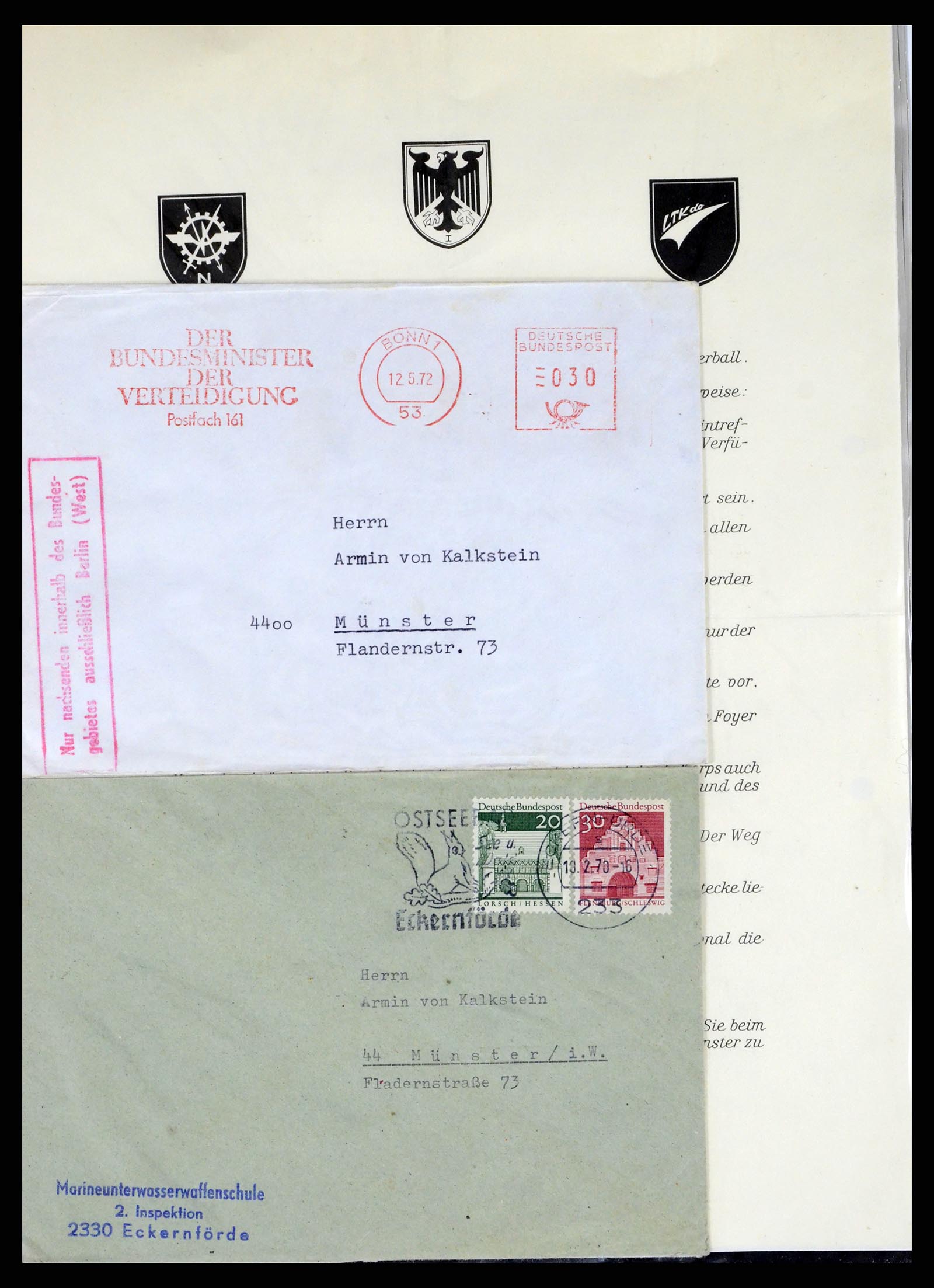 37669 038 - Postzegelverzameling 37669 Motief leger 1870-1990.