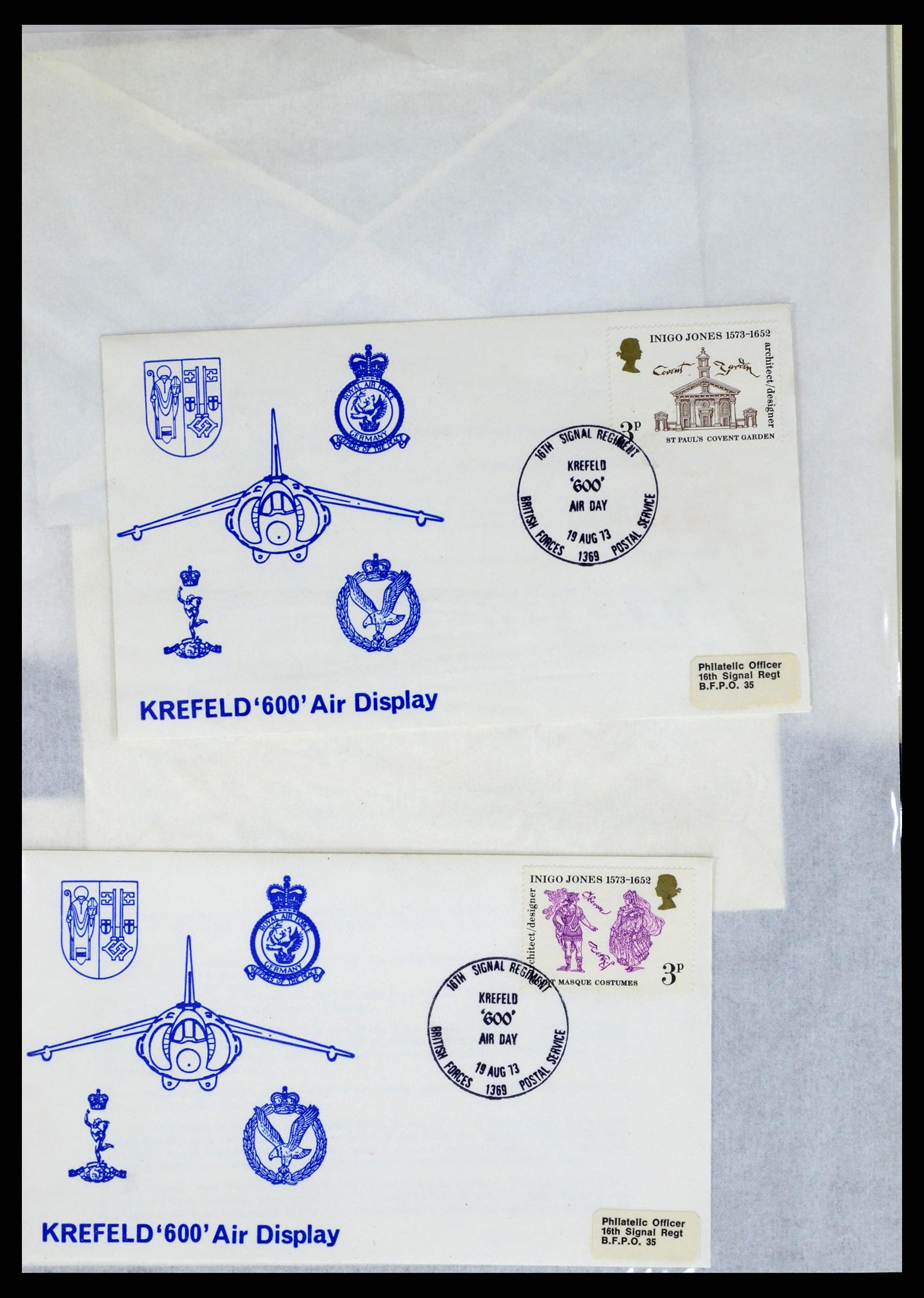37669 054 - Postzegelverzameling 37669 Motief leger 1870-1990.