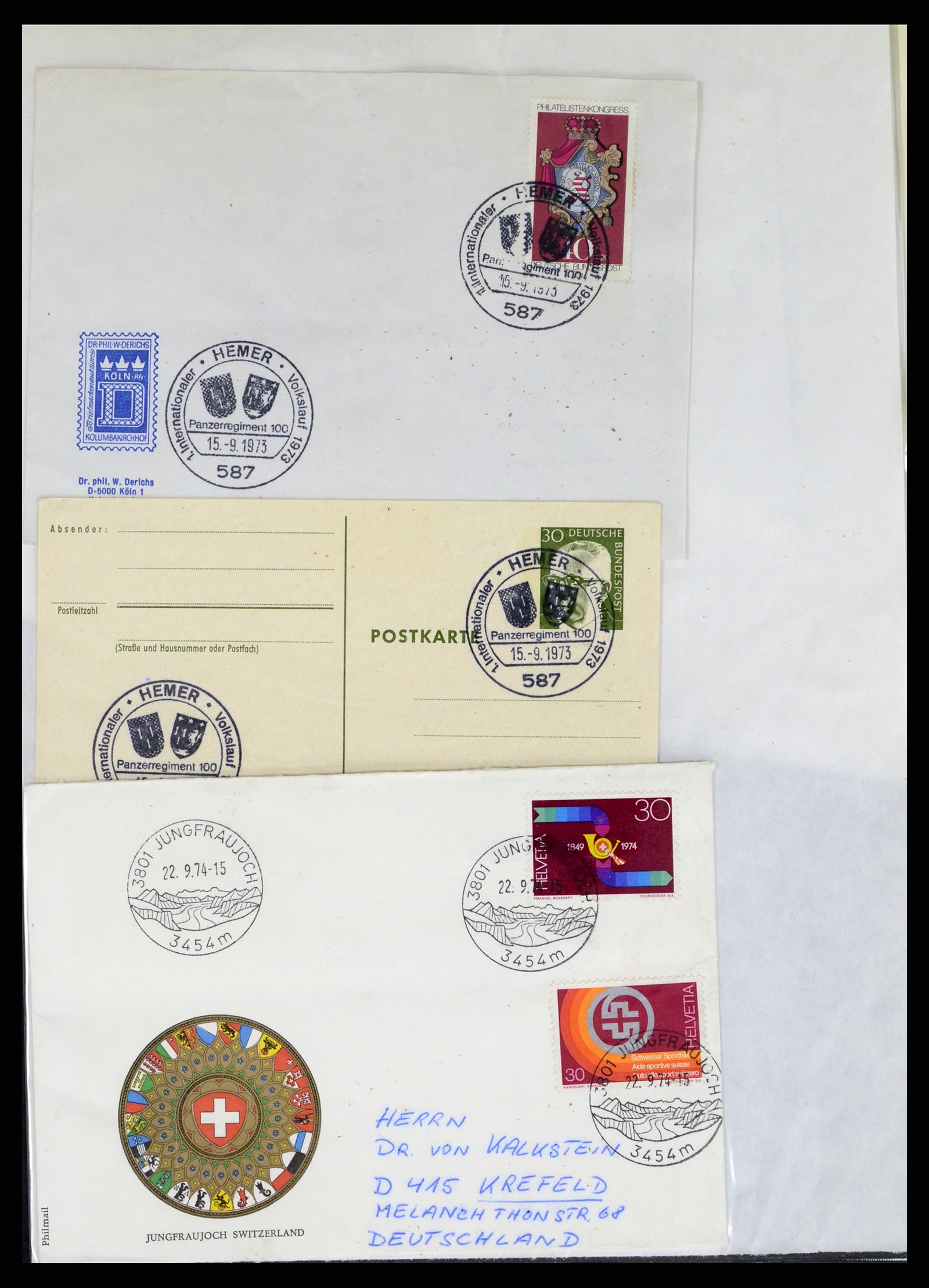 37669 066 - Postzegelverzameling 37669 Motief leger 1870-1990.