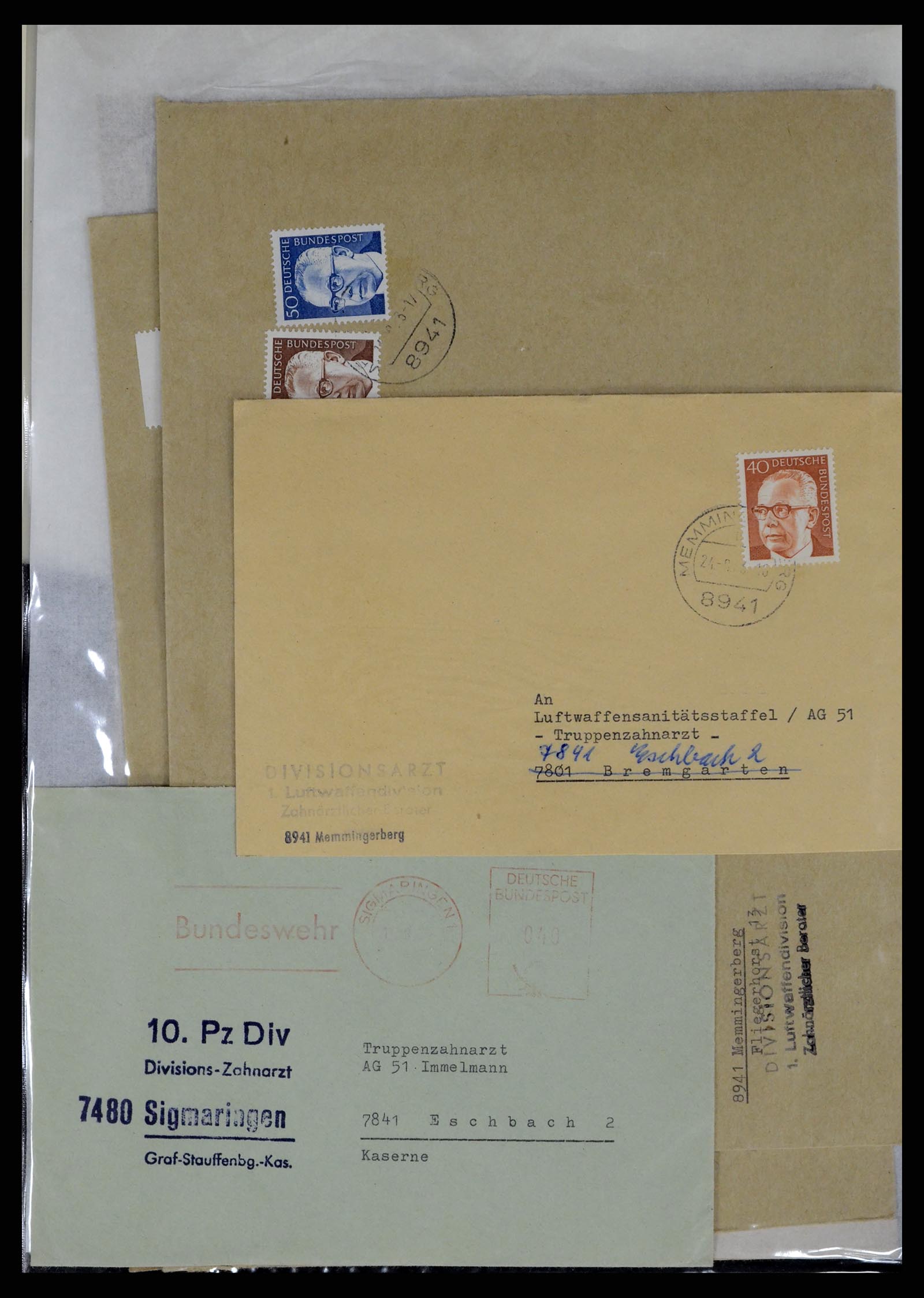 37669 069 - Postzegelverzameling 37669 Motief leger 1870-1990.