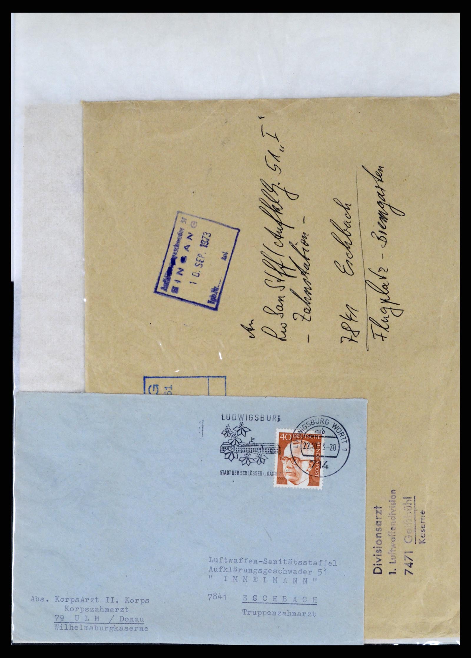 37669 076 - Postzegelverzameling 37669 Motief leger 1870-1990.