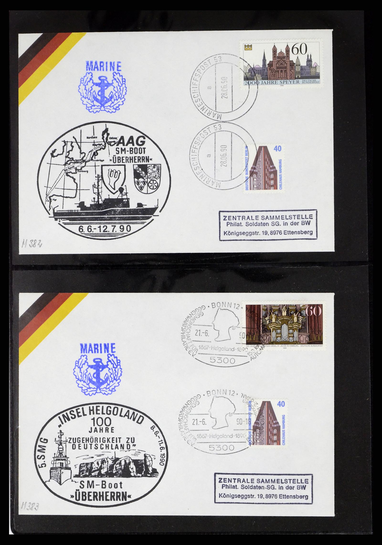 37669 409 - Postzegelverzameling 37669 Motief leger 1870-1990.