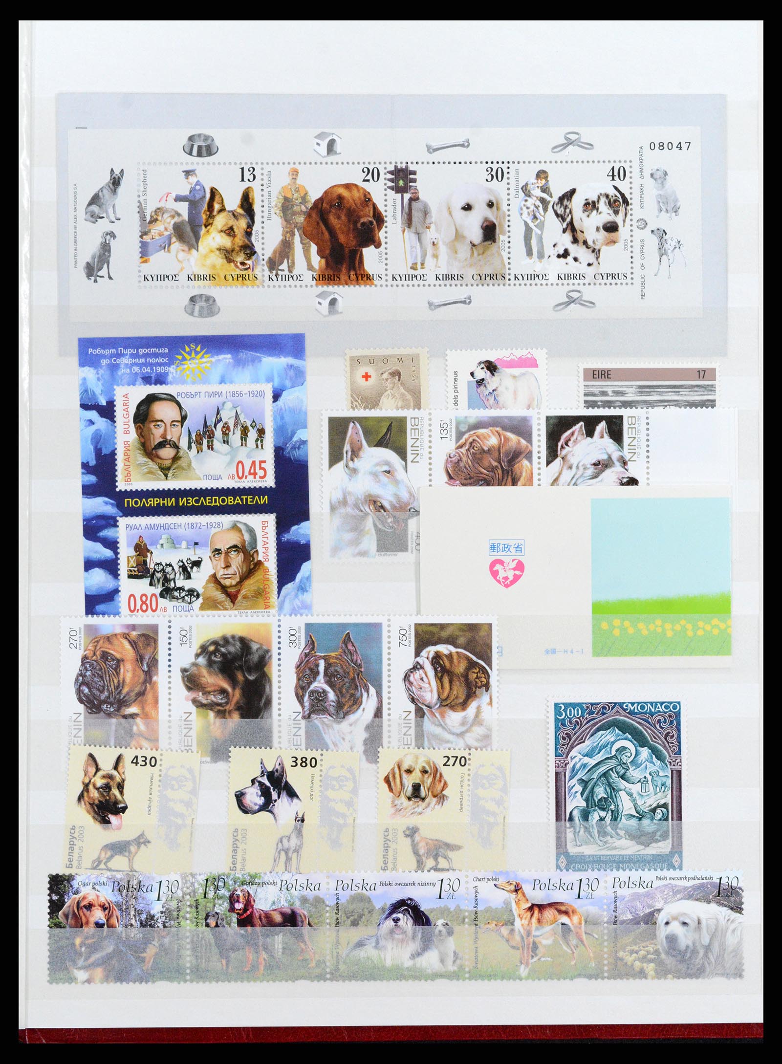 37671 065 - Stamp collection 37671 Thematics dogs 1950-2010.