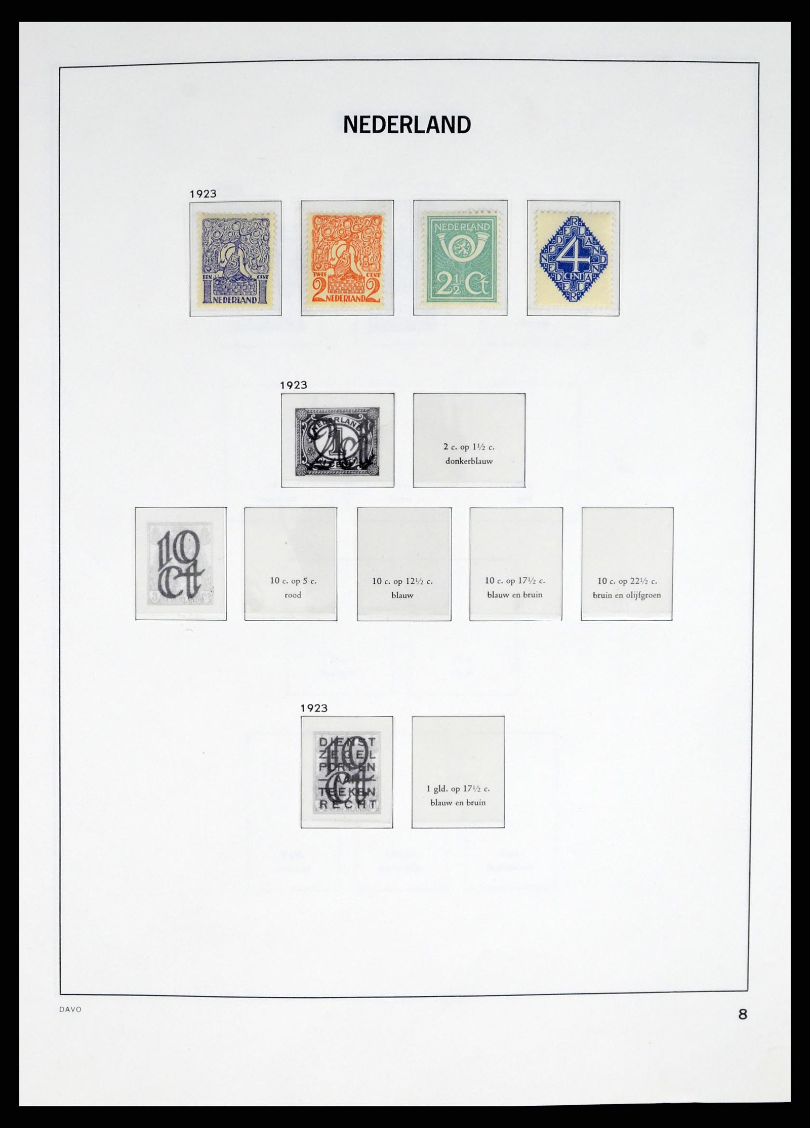 37672 007 - Postzegelverzameling 37672 Nederland 1864-1975.