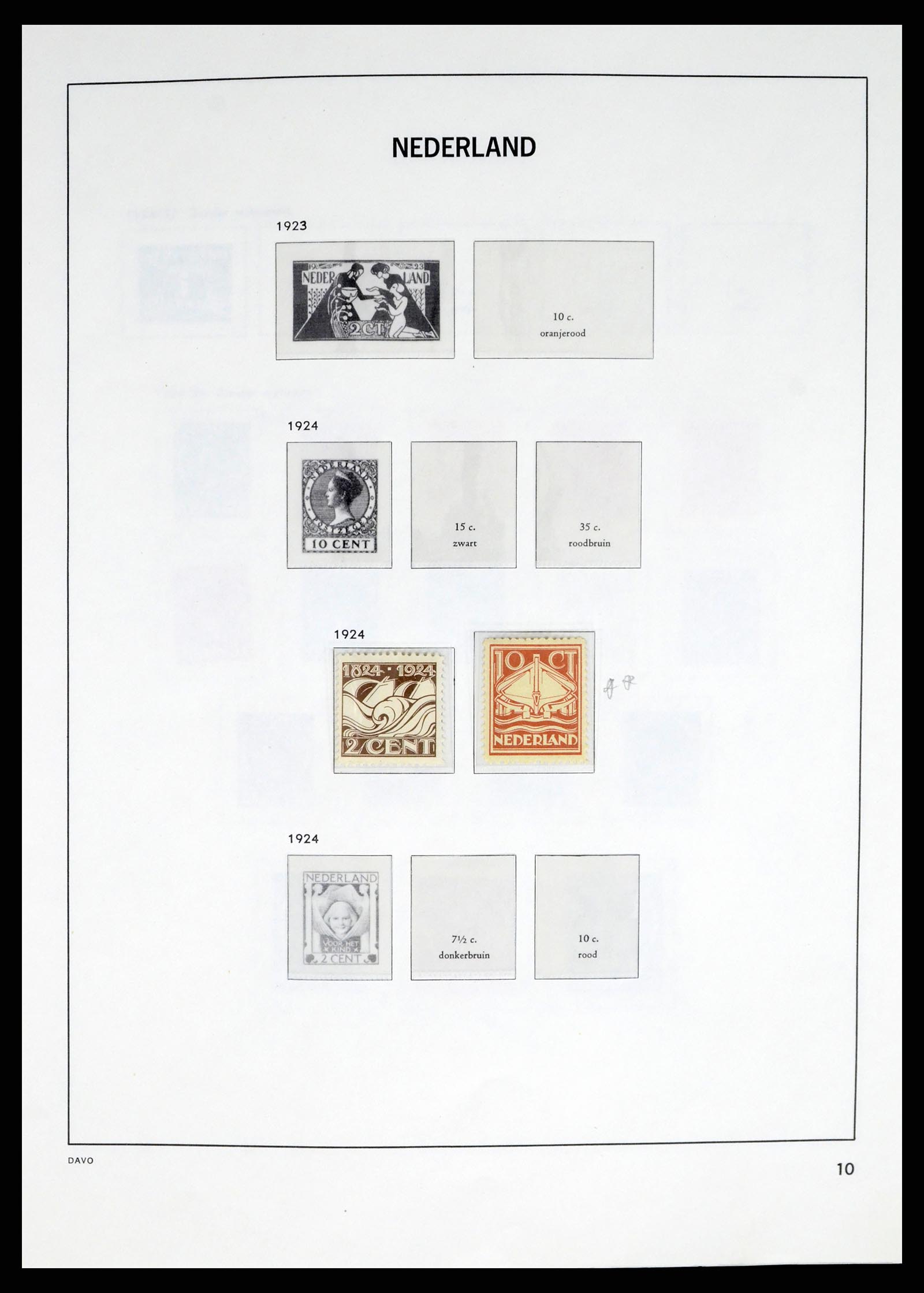 37672 008 - Postzegelverzameling 37672 Nederland 1864-1975.