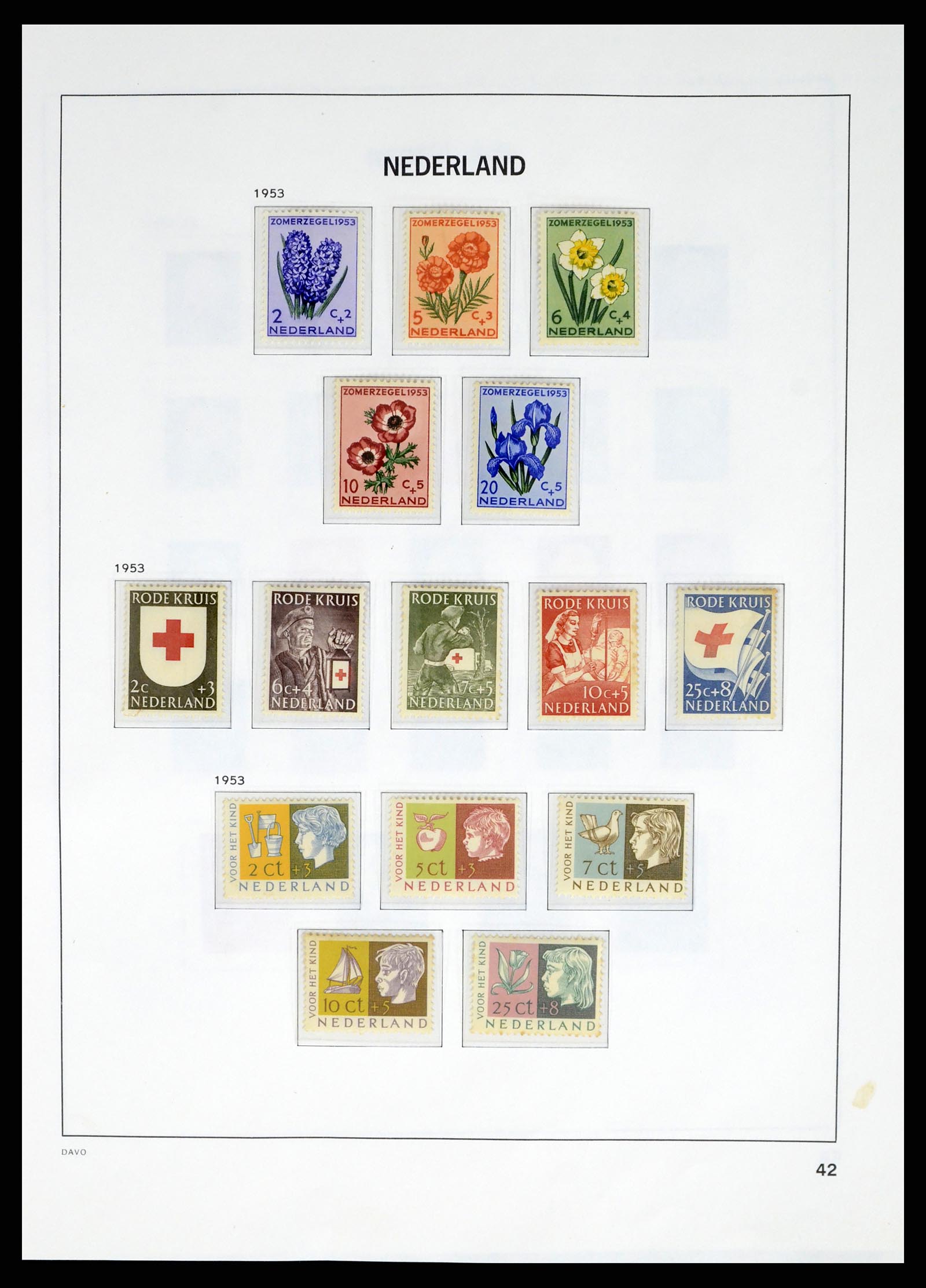 37672 038 - Postzegelverzameling 37672 Nederland 1864-1975.