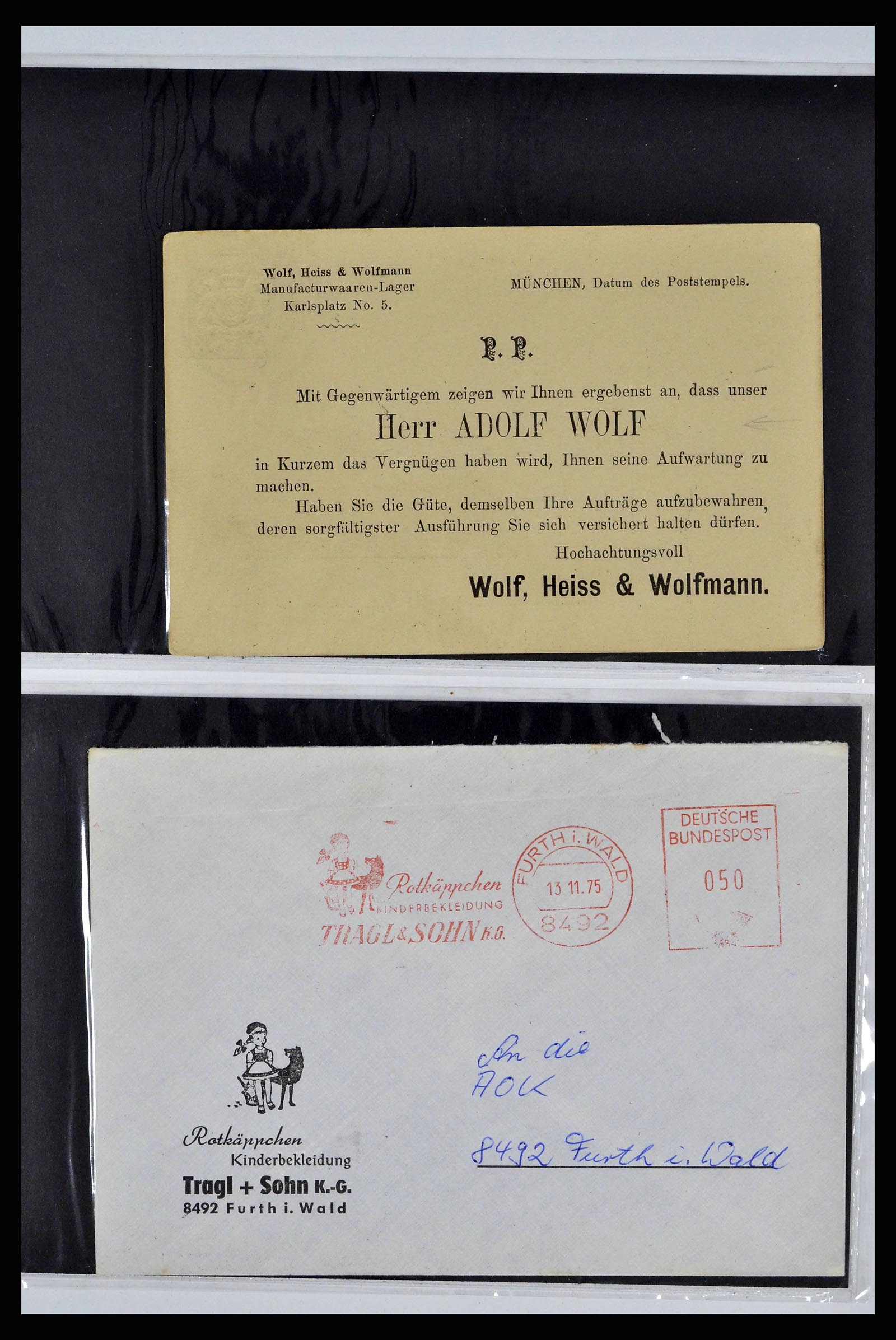 37673 0020 - Postzegelverzameling 37673 Motief honden brieven 1900-2000.