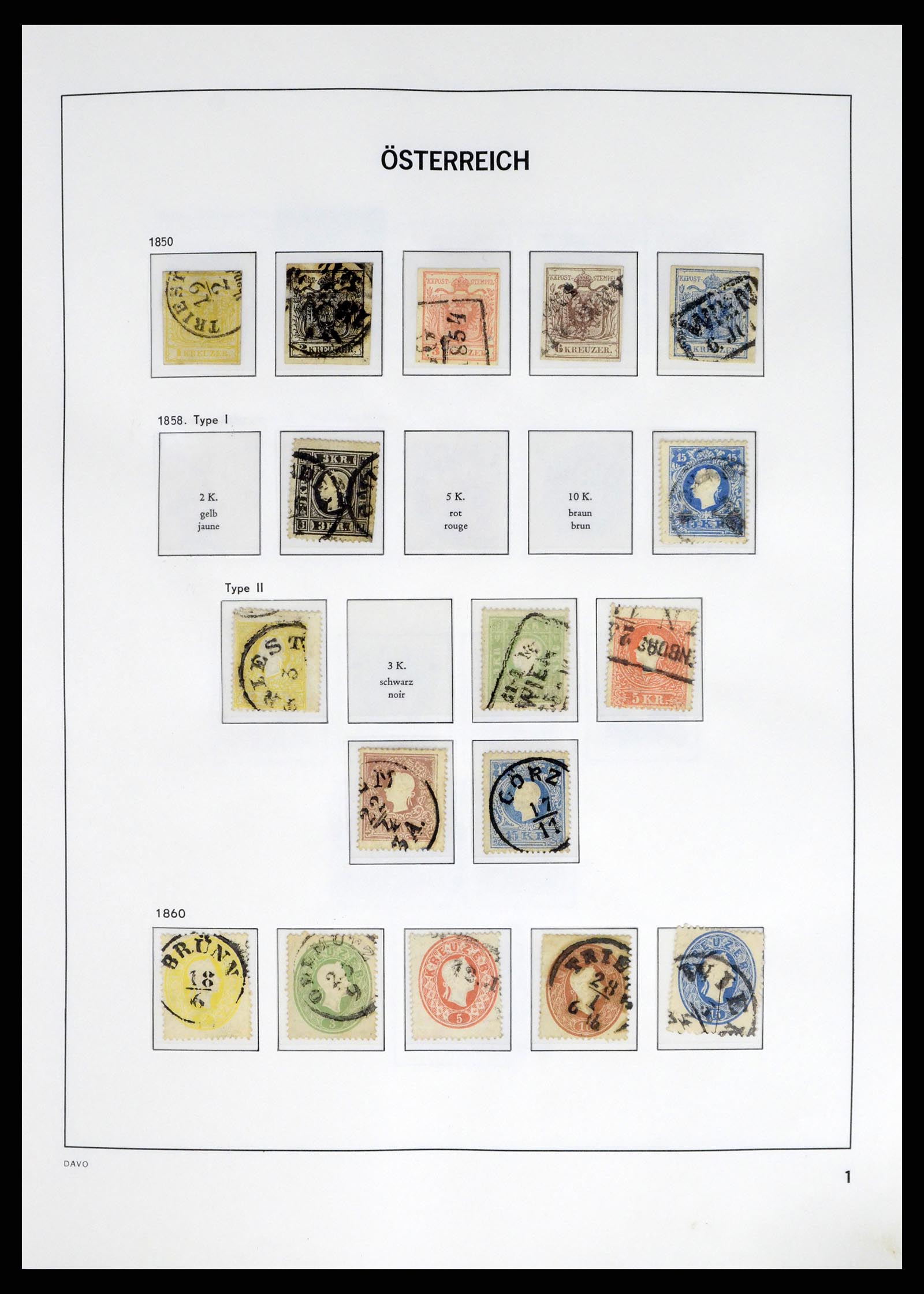 37675 001 - Postzegelverzameling 37675 Oostenrijk 1850-2019!