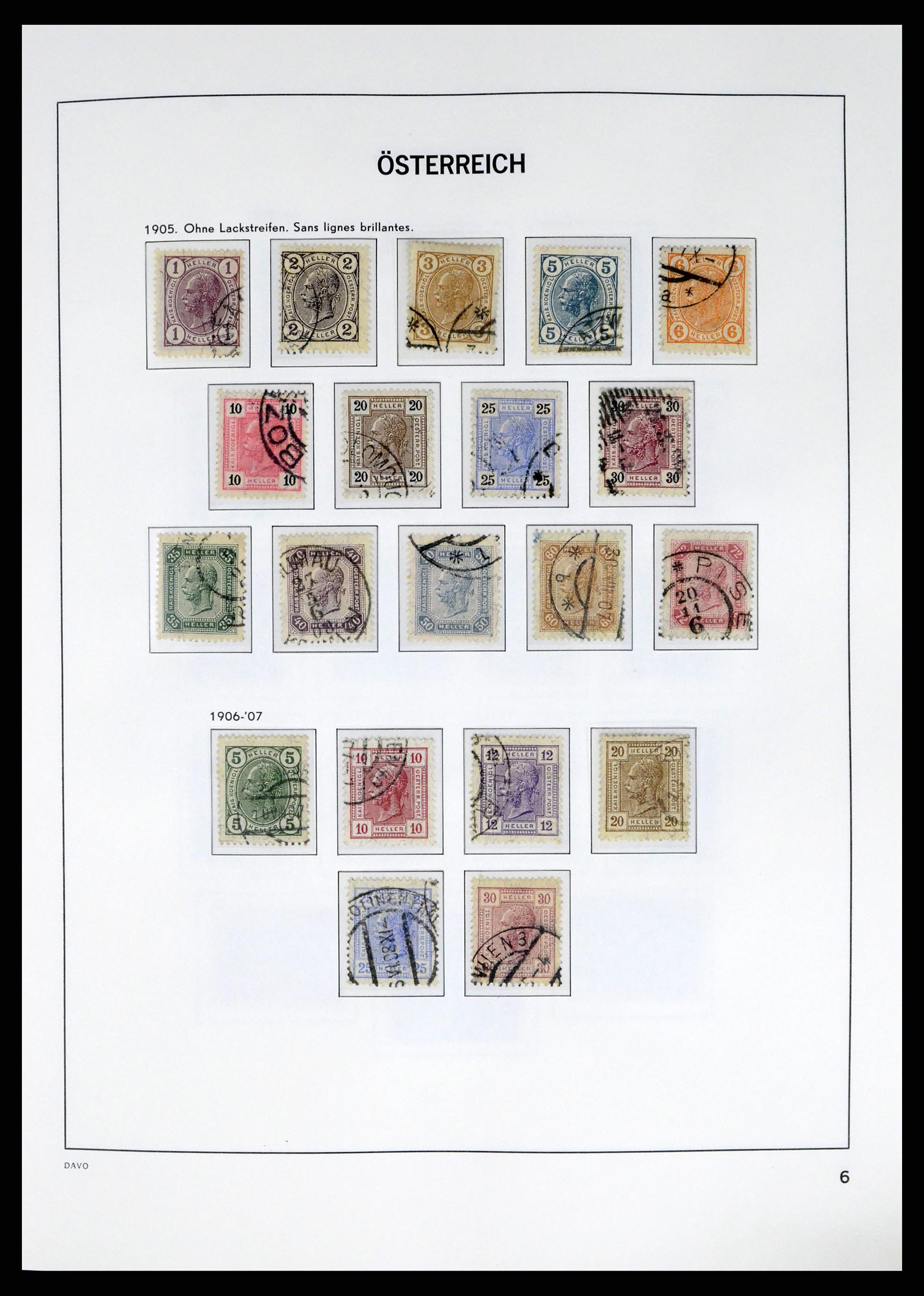 37675 007 - Postzegelverzameling 37675 Oostenrijk 1850-2019!