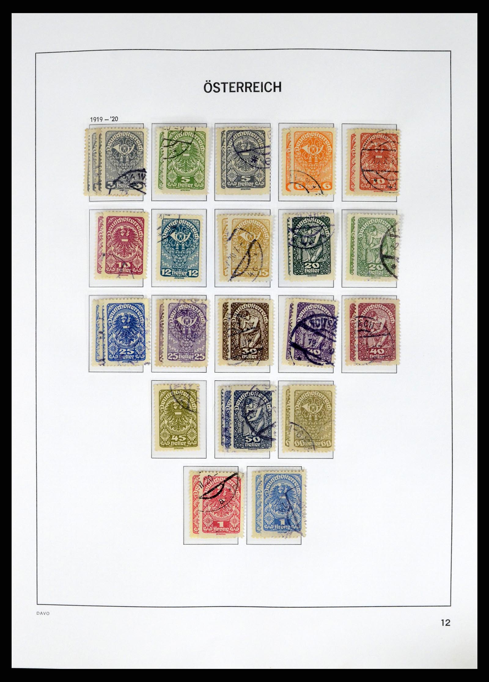 37675 014 - Postzegelverzameling 37675 Oostenrijk 1850-2019!