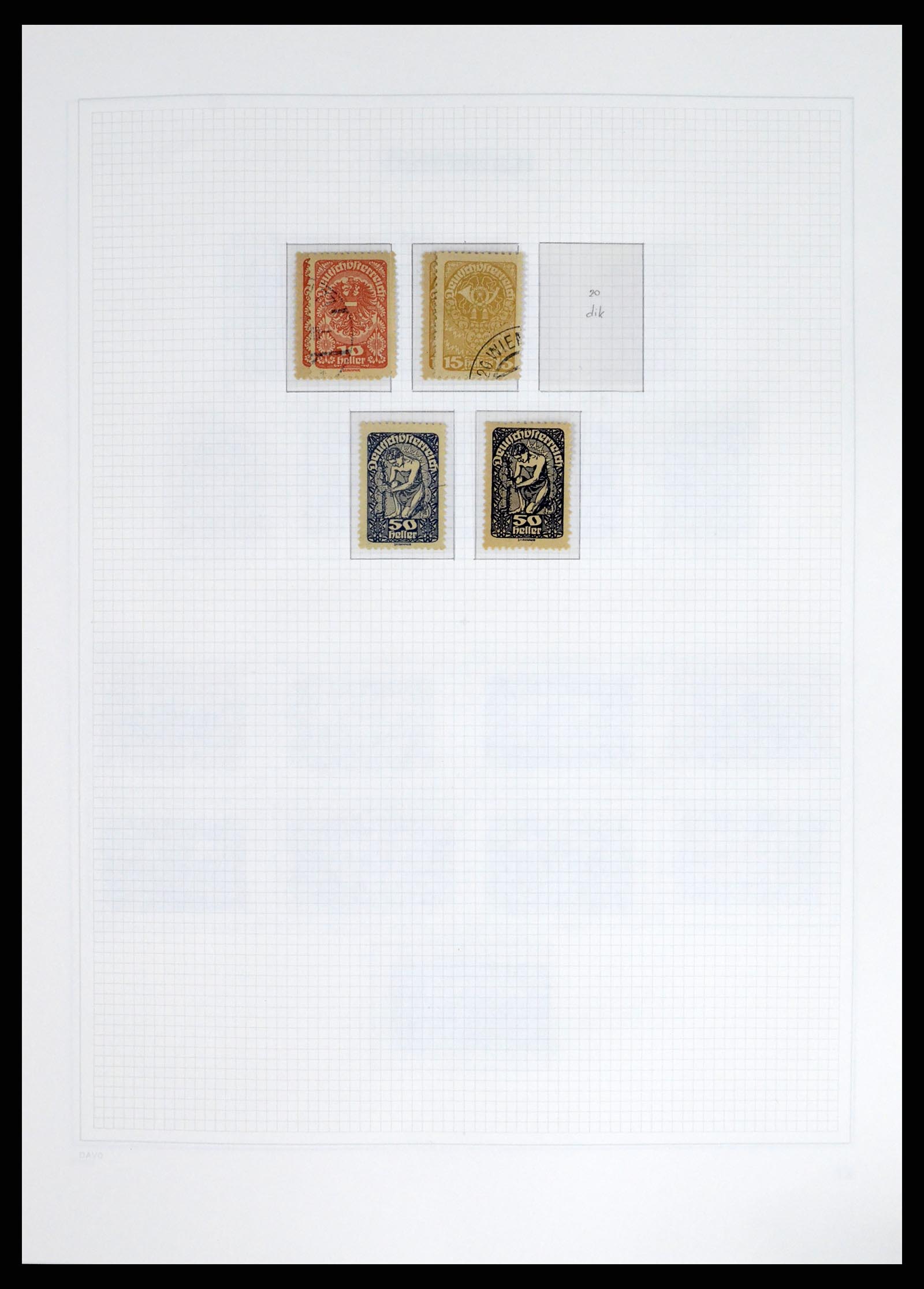 37675 015 - Postzegelverzameling 37675 Oostenrijk 1850-2019!