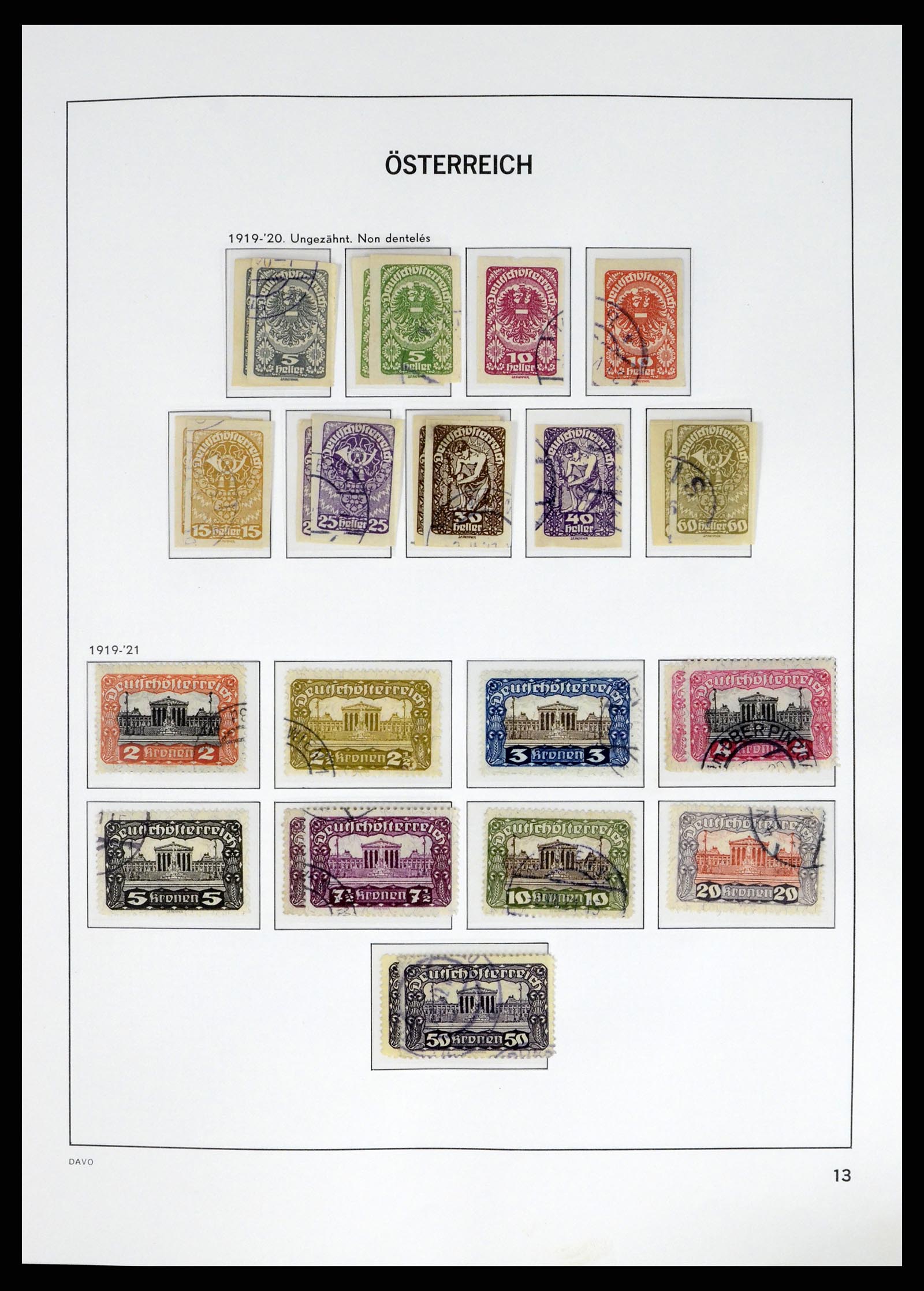 37675 016 - Stamp collection 37675 Austria 1850-2019!