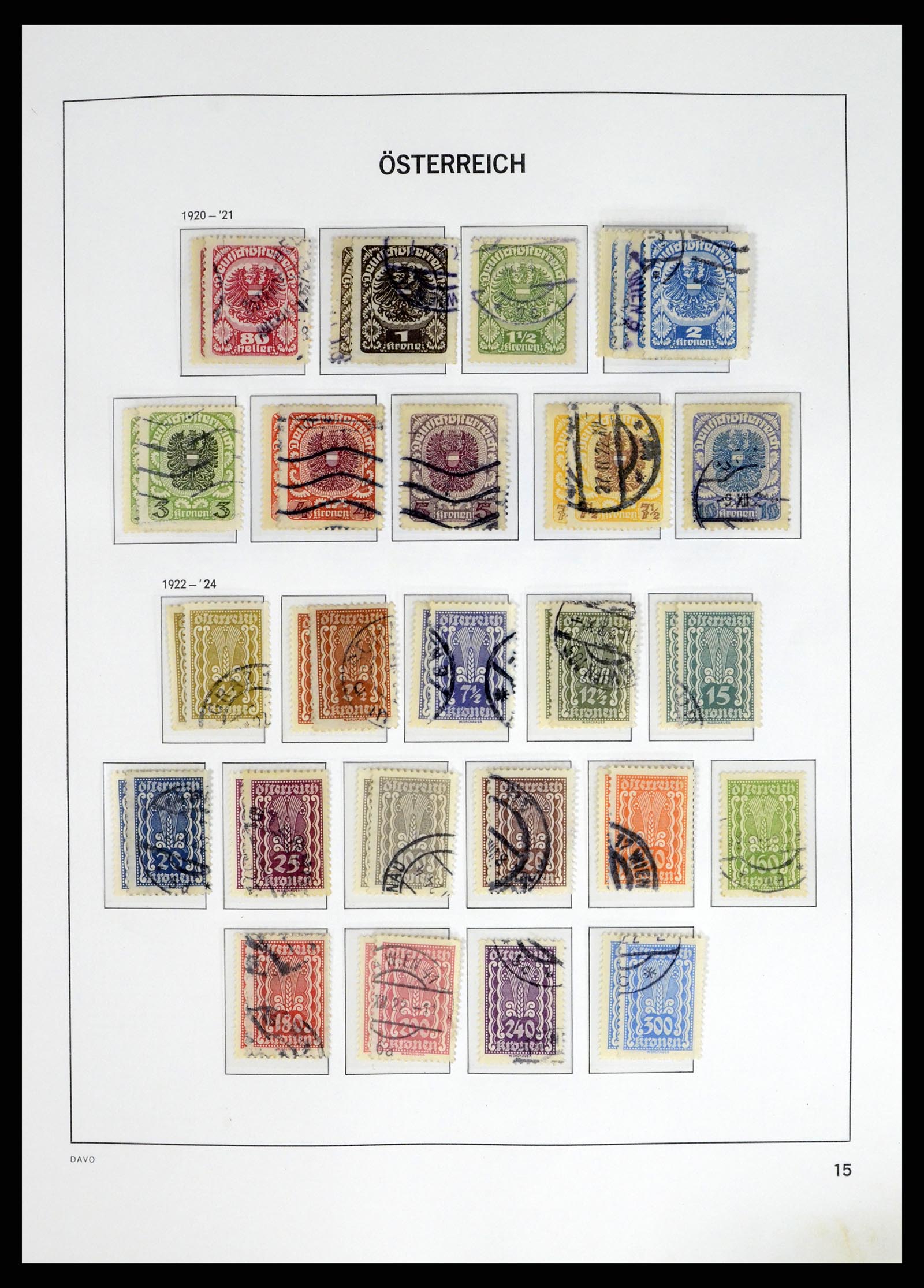 37675 020 - Postzegelverzameling 37675 Oostenrijk 1850-2019!