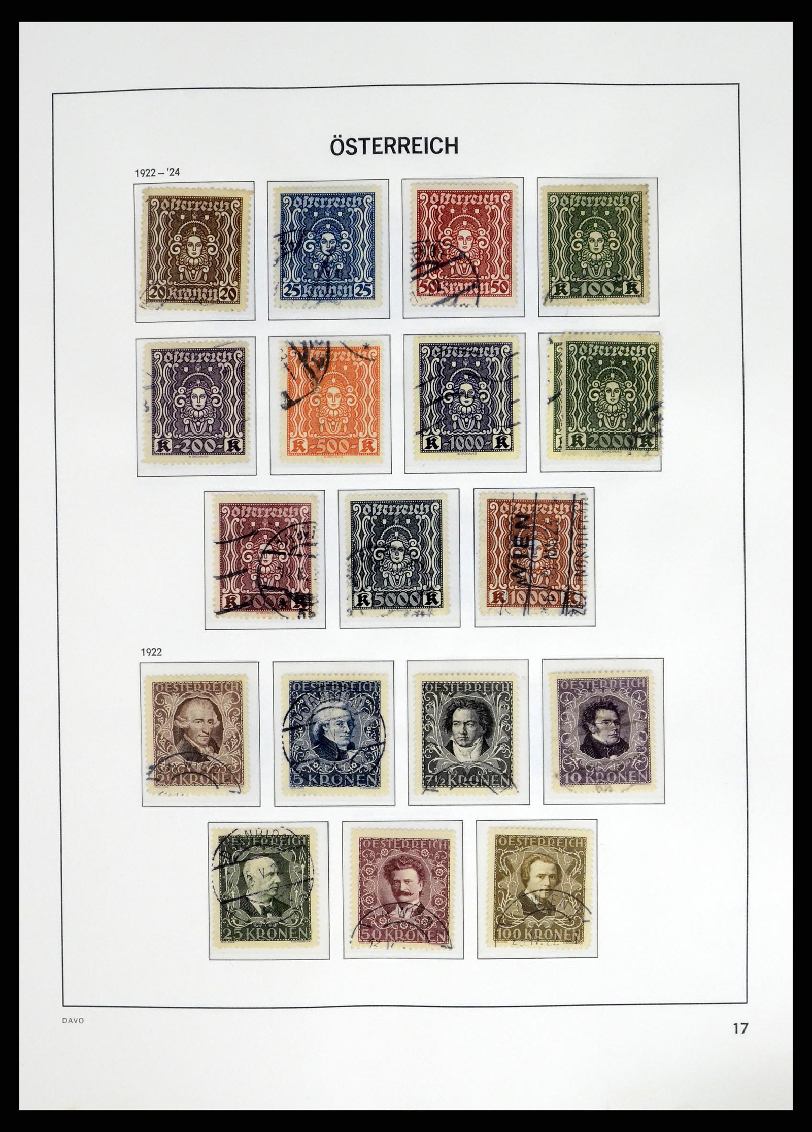 37675 023 - Stamp collection 37675 Austria 1850-2019!