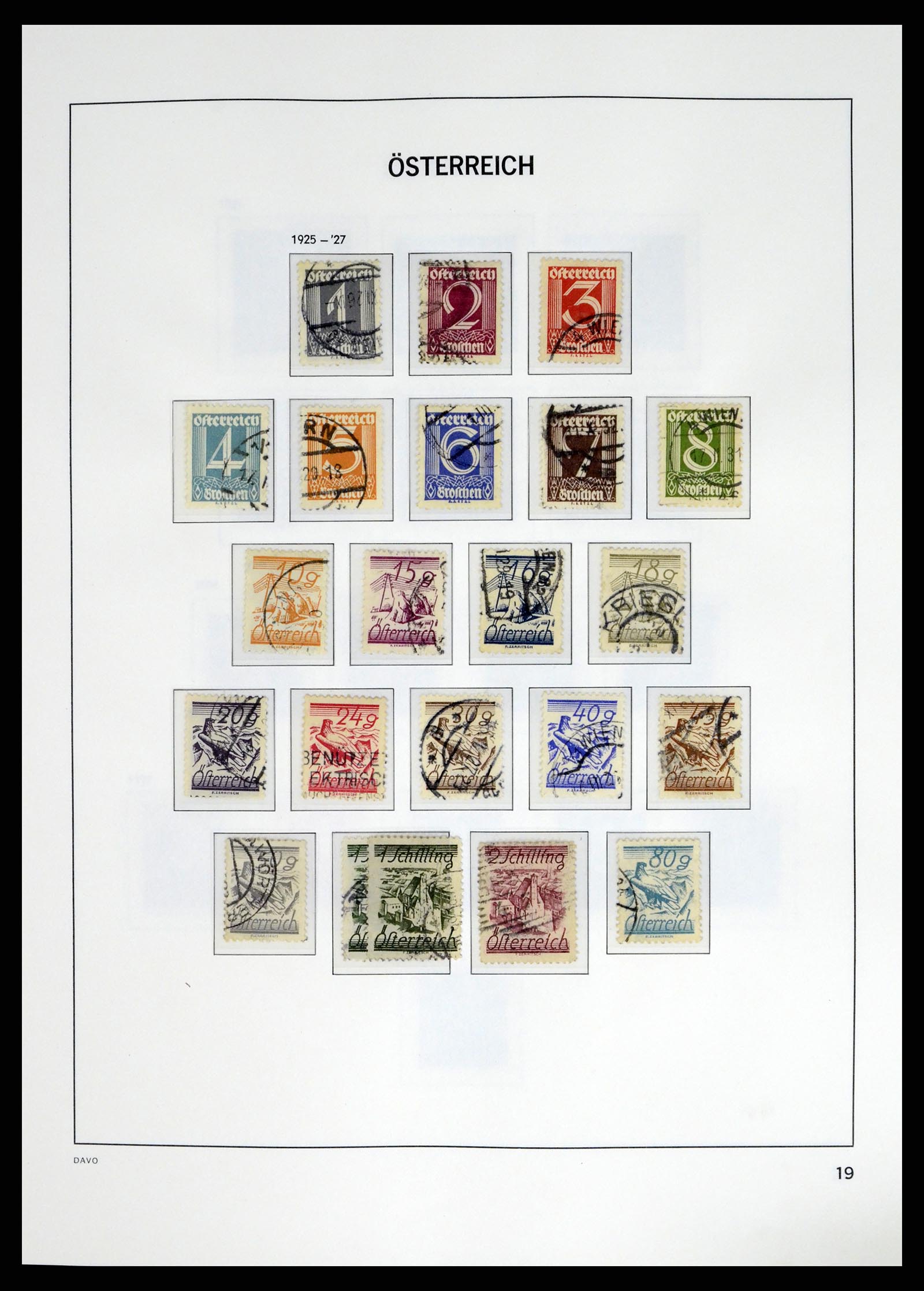37675 025 - Stamp collection 37675 Austria 1850-2019!