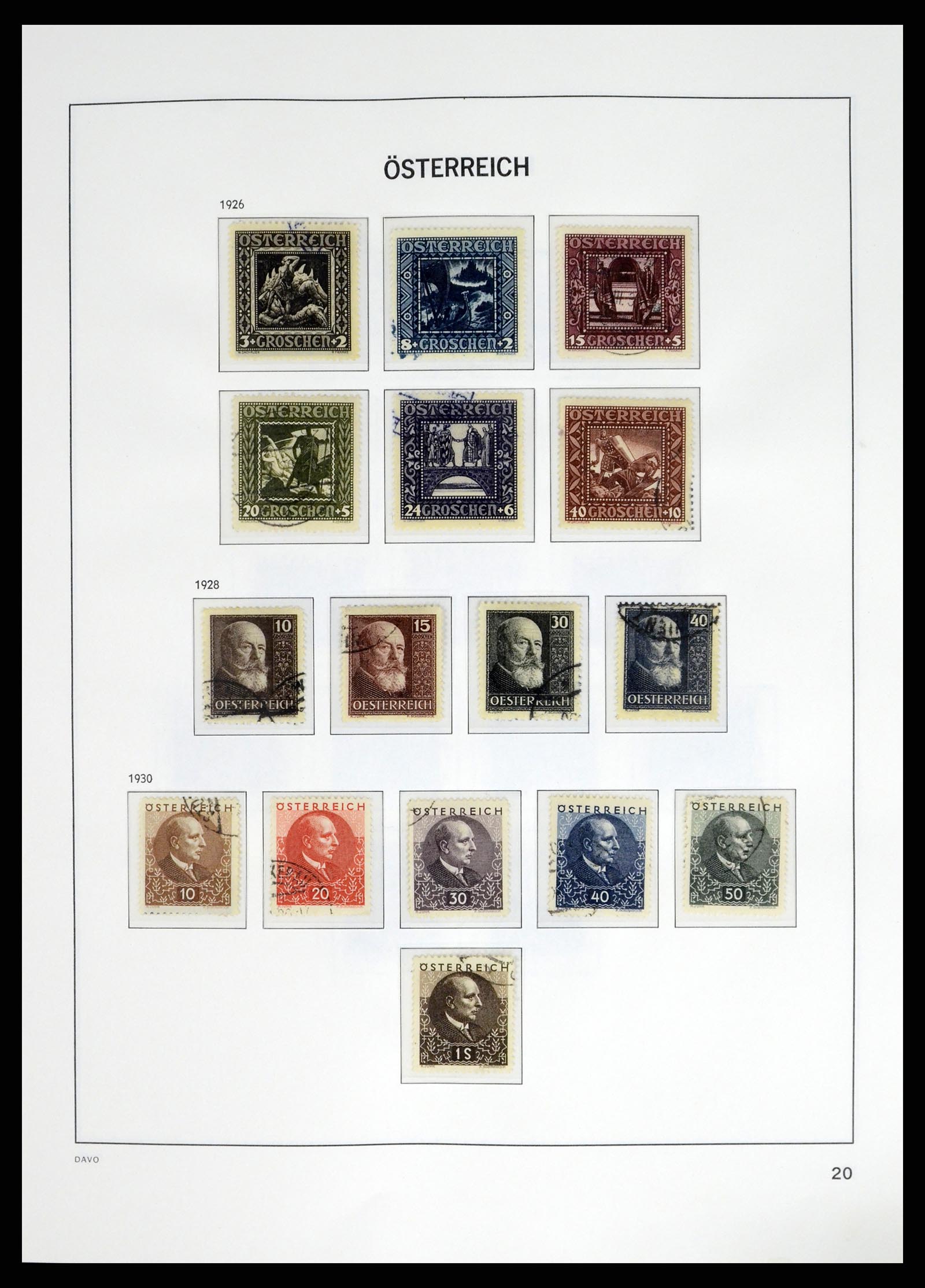 37675 026 - Postzegelverzameling 37675 Oostenrijk 1850-2019!