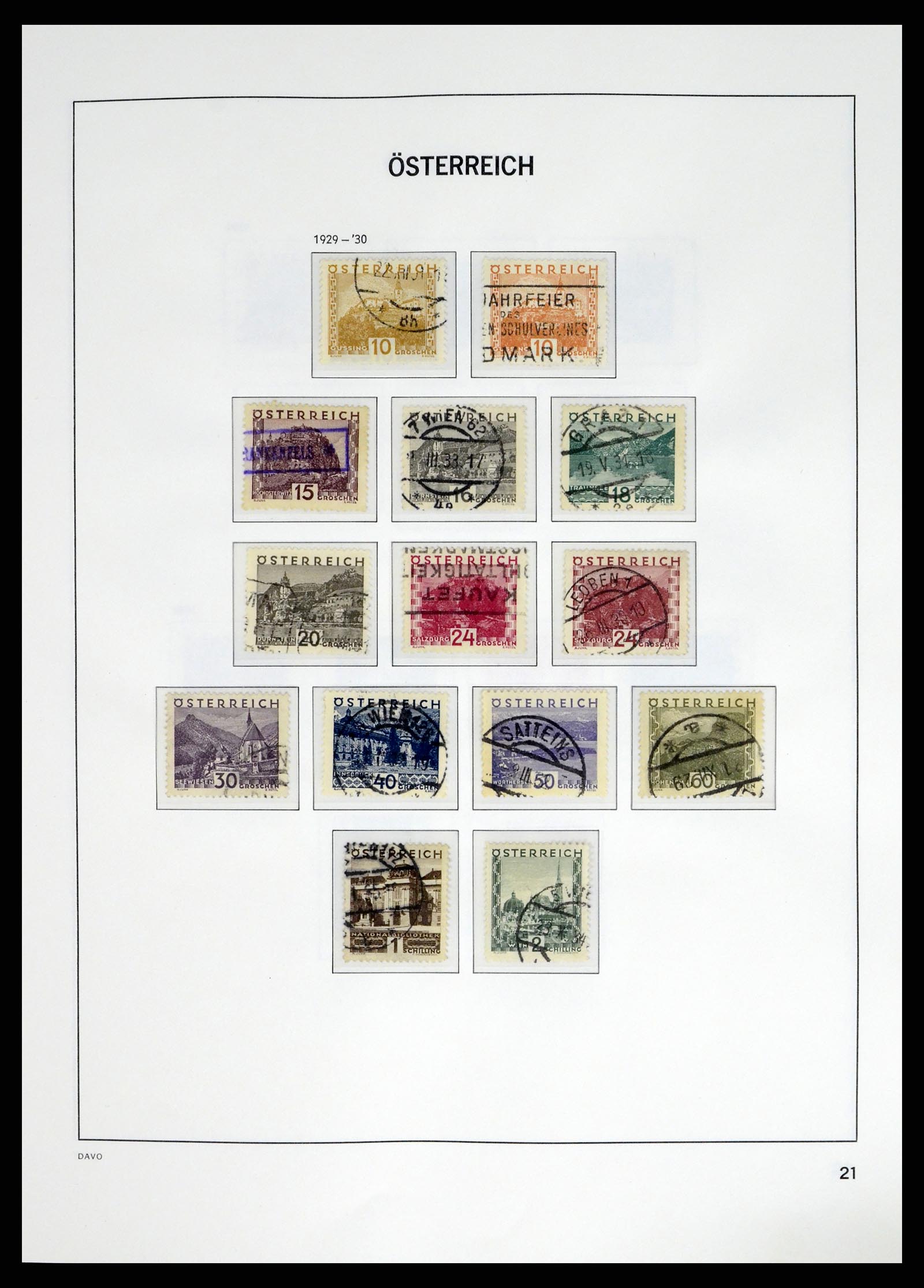 37675 027 - Postzegelverzameling 37675 Oostenrijk 1850-2019!