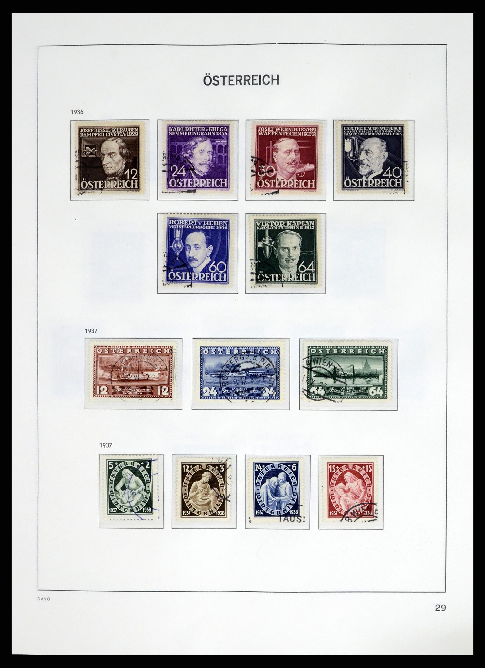 37675 035 - Postzegelverzameling 37675 Oostenrijk 1850-2019!