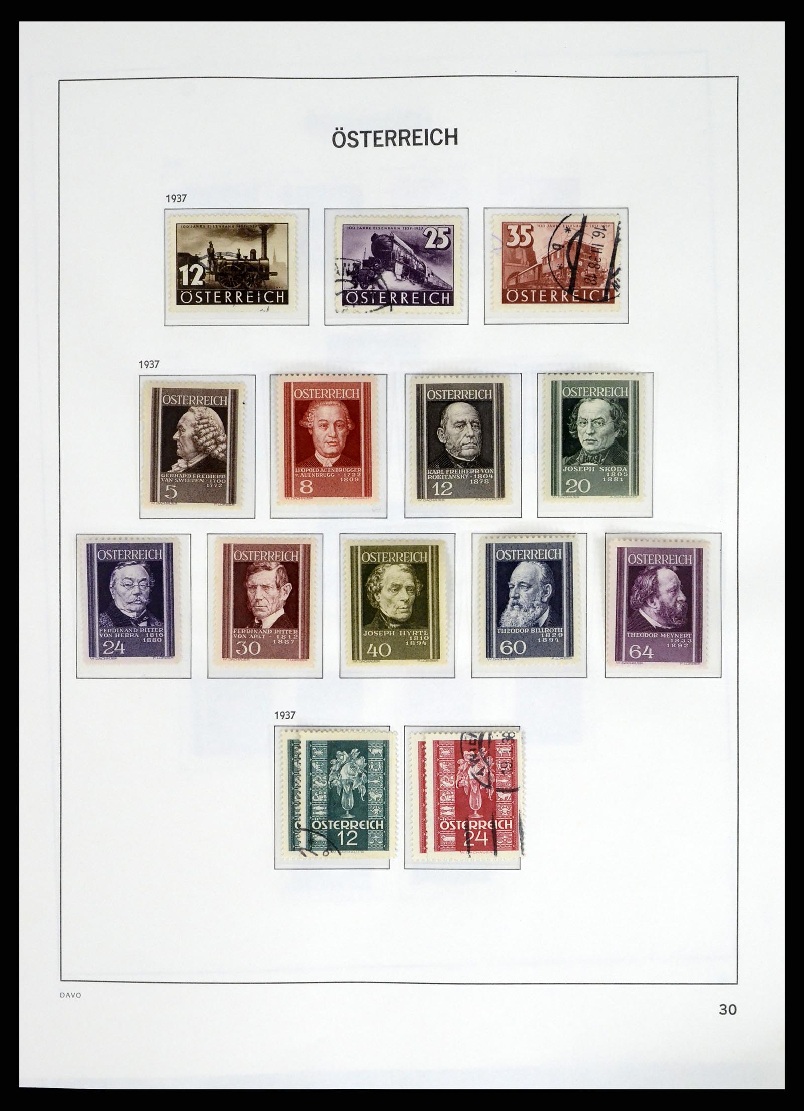 37675 036 - Postzegelverzameling 37675 Oostenrijk 1850-2019!