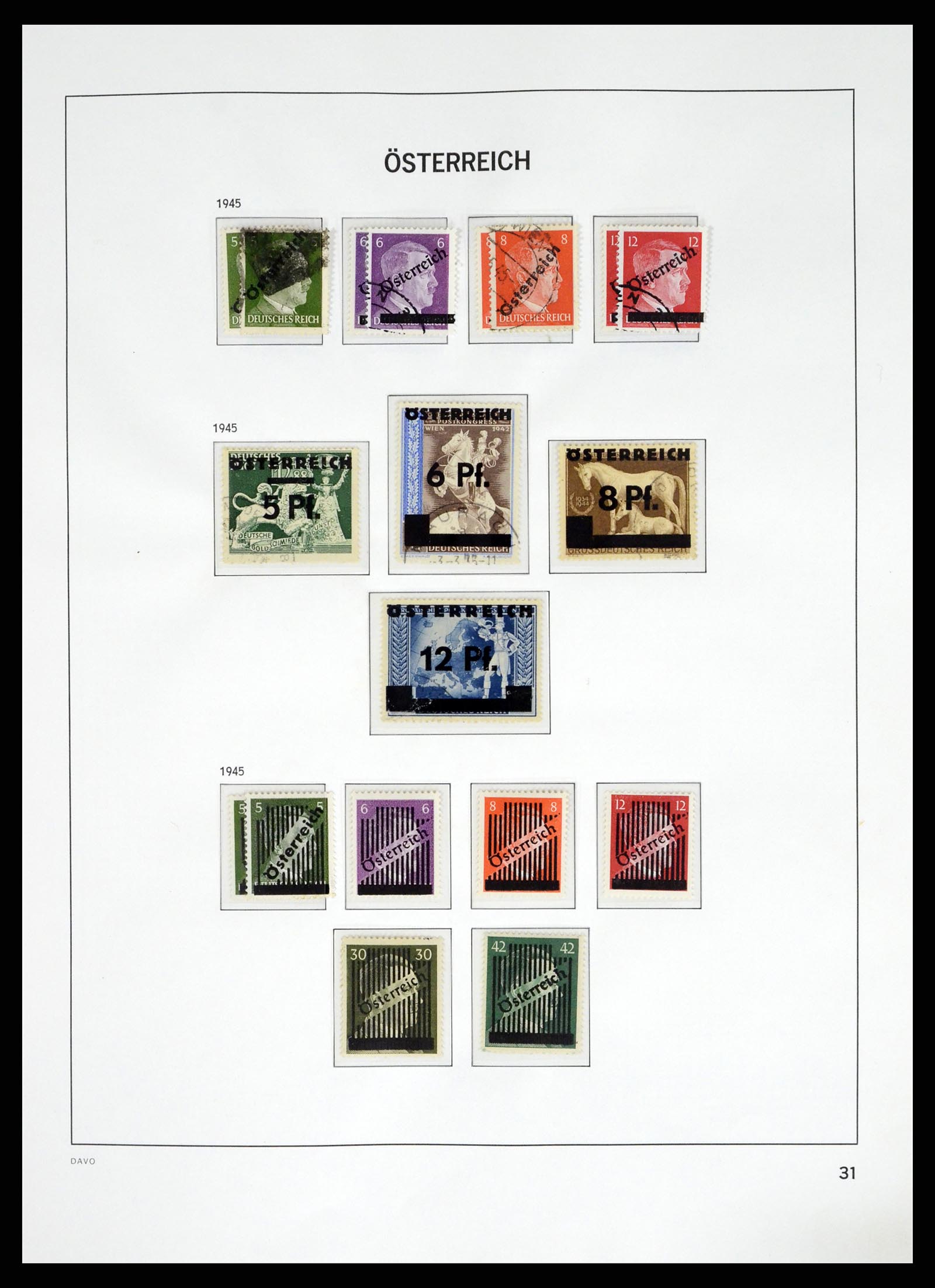 37675 037 - Stamp collection 37675 Austria 1850-2019!