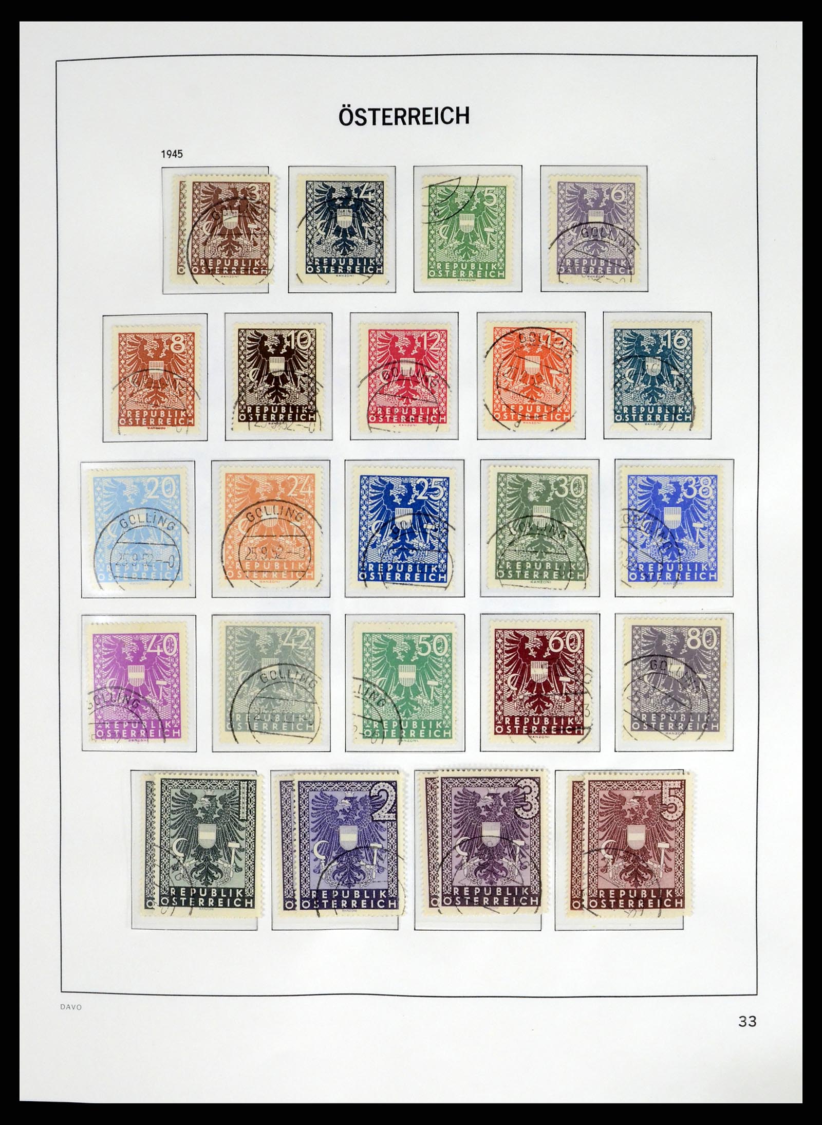 37675 040 - Postzegelverzameling 37675 Oostenrijk 1850-2019!