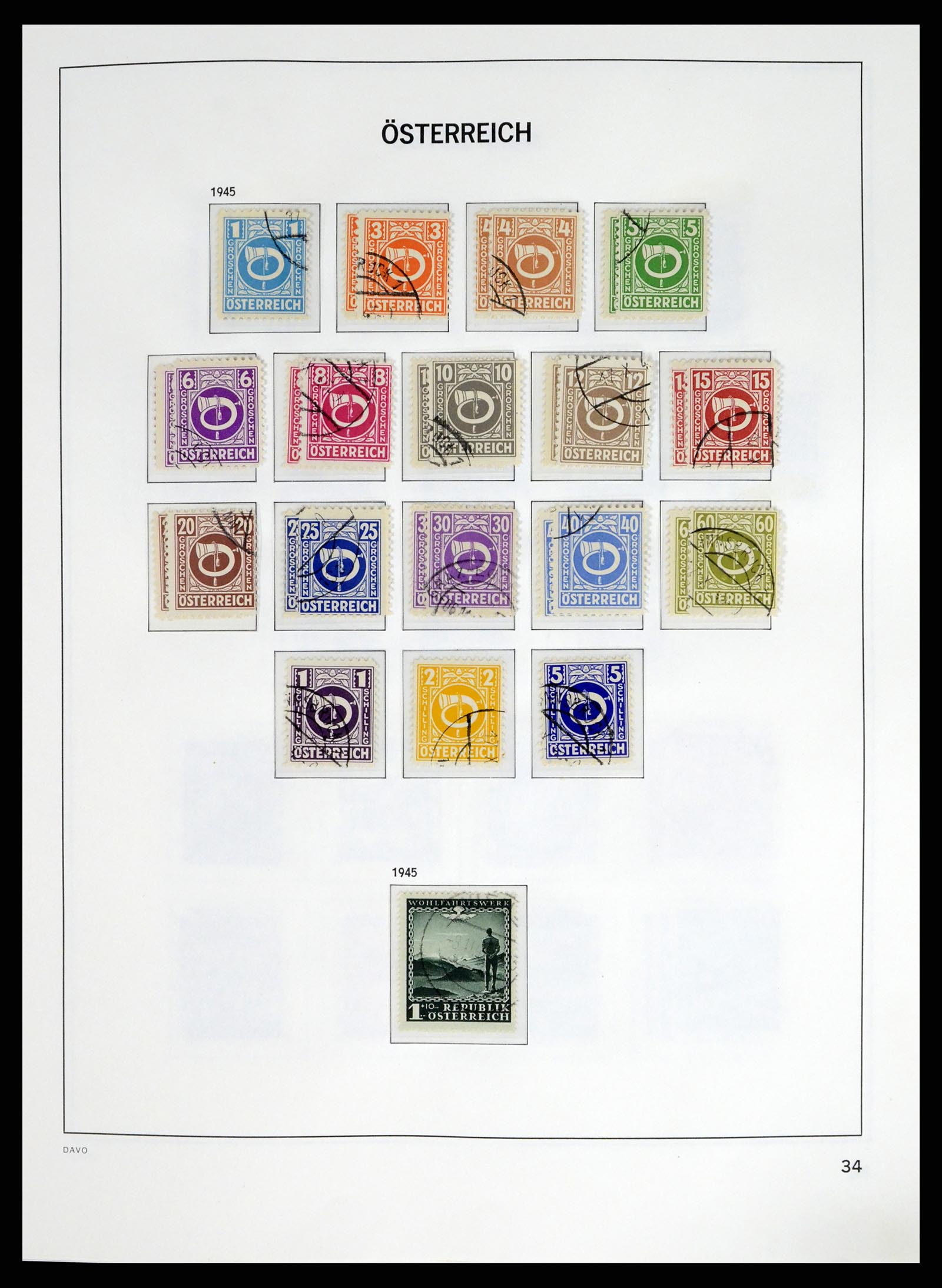 37675 041 - Postzegelverzameling 37675 Oostenrijk 1850-2019!