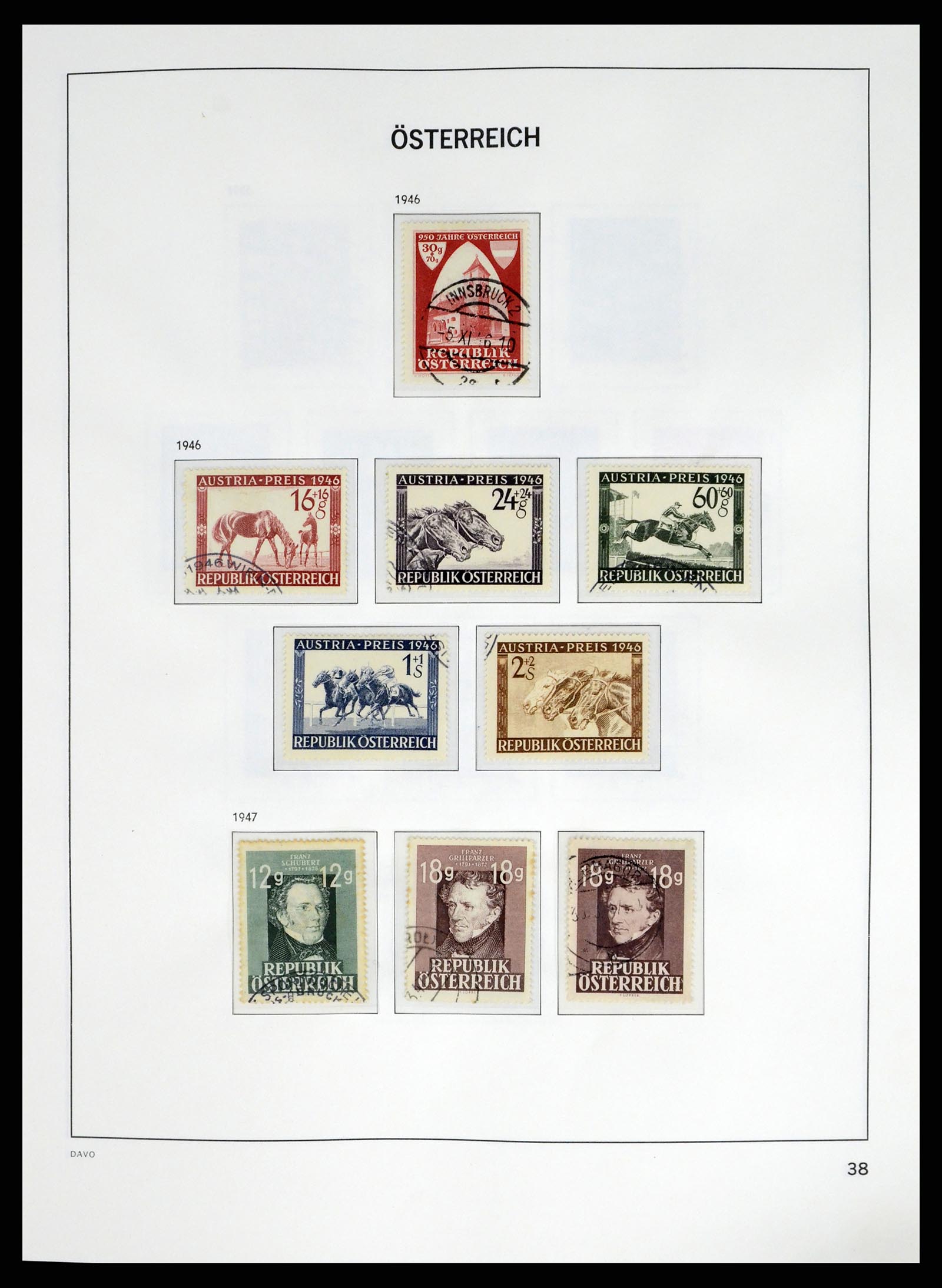 37675 045 - Postzegelverzameling 37675 Oostenrijk 1850-2019!