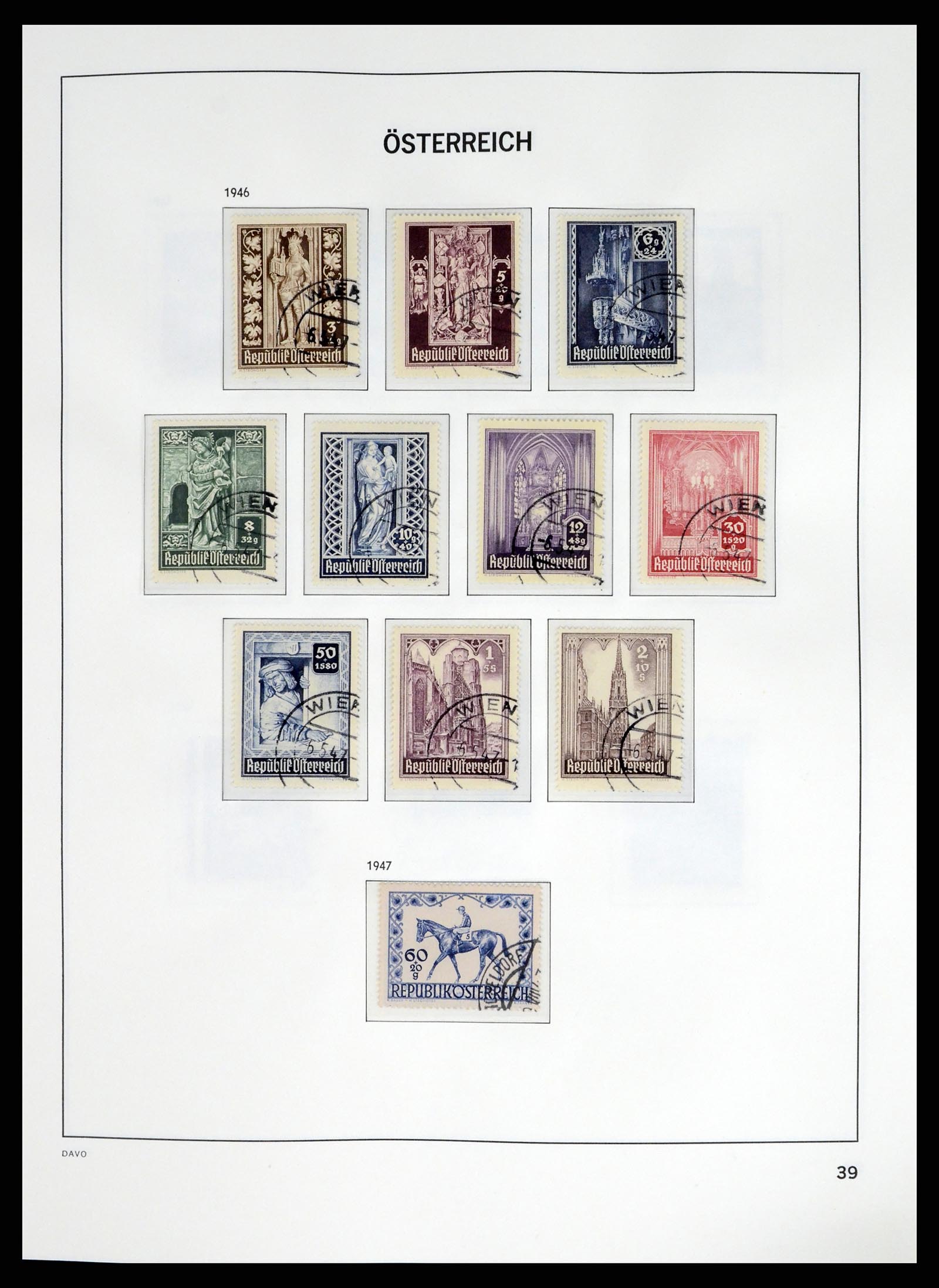 37675 046 - Postzegelverzameling 37675 Oostenrijk 1850-2019!