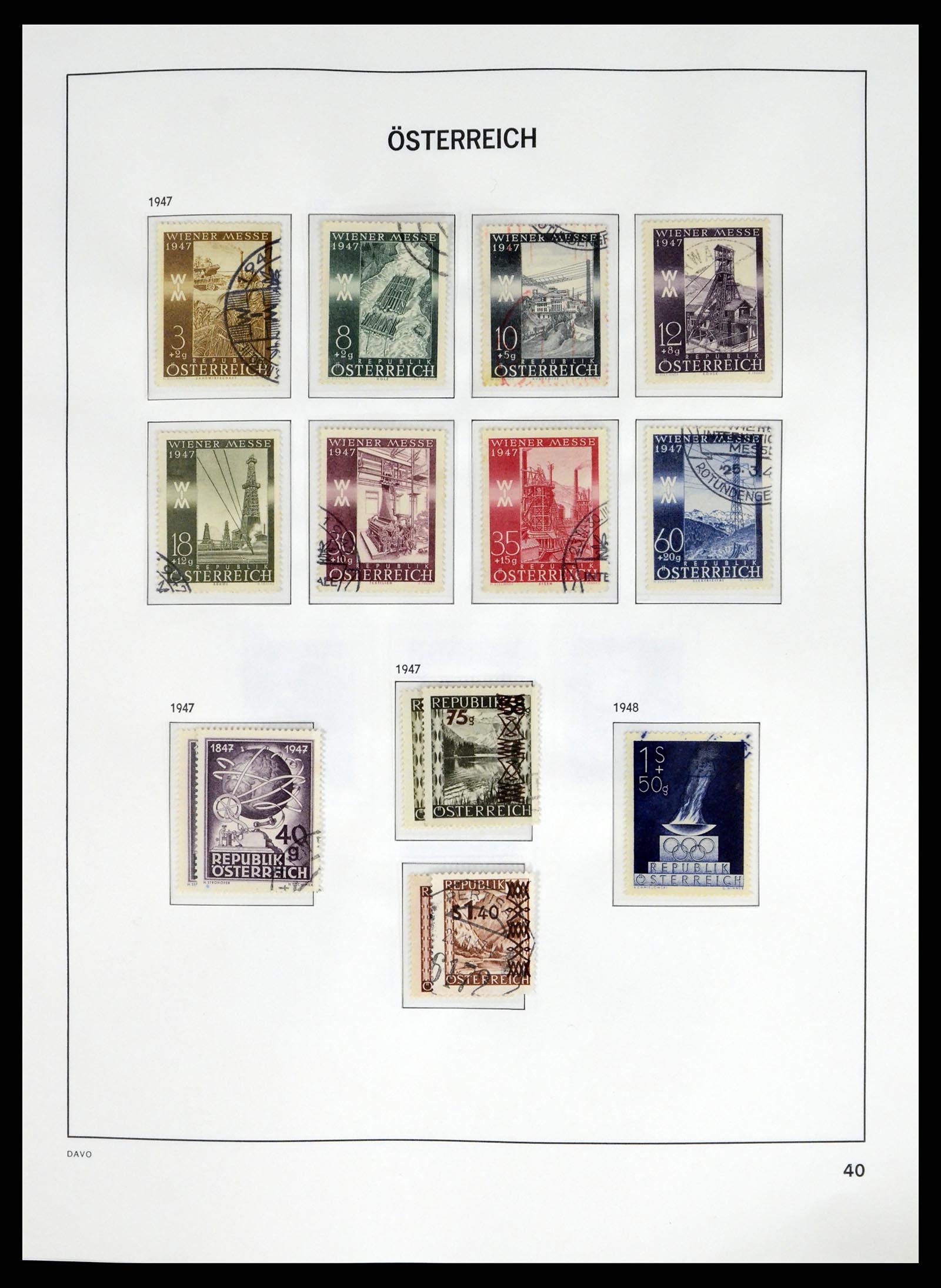 37675 047 - Stamp collection 37675 Austria 1850-2019!