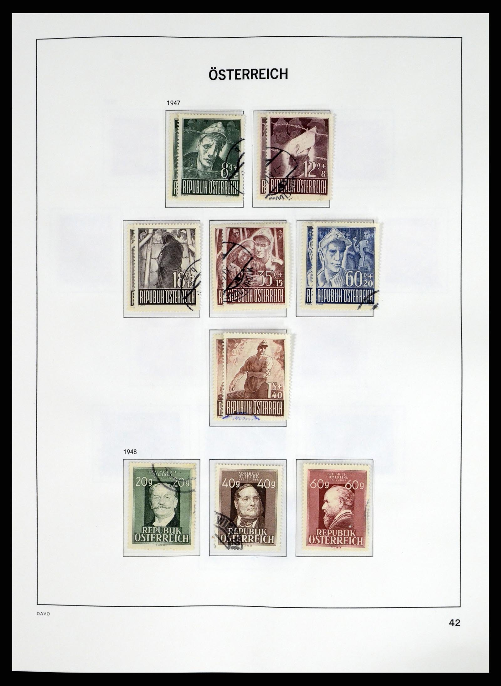 37675 049 - Postzegelverzameling 37675 Oostenrijk 1850-2019!