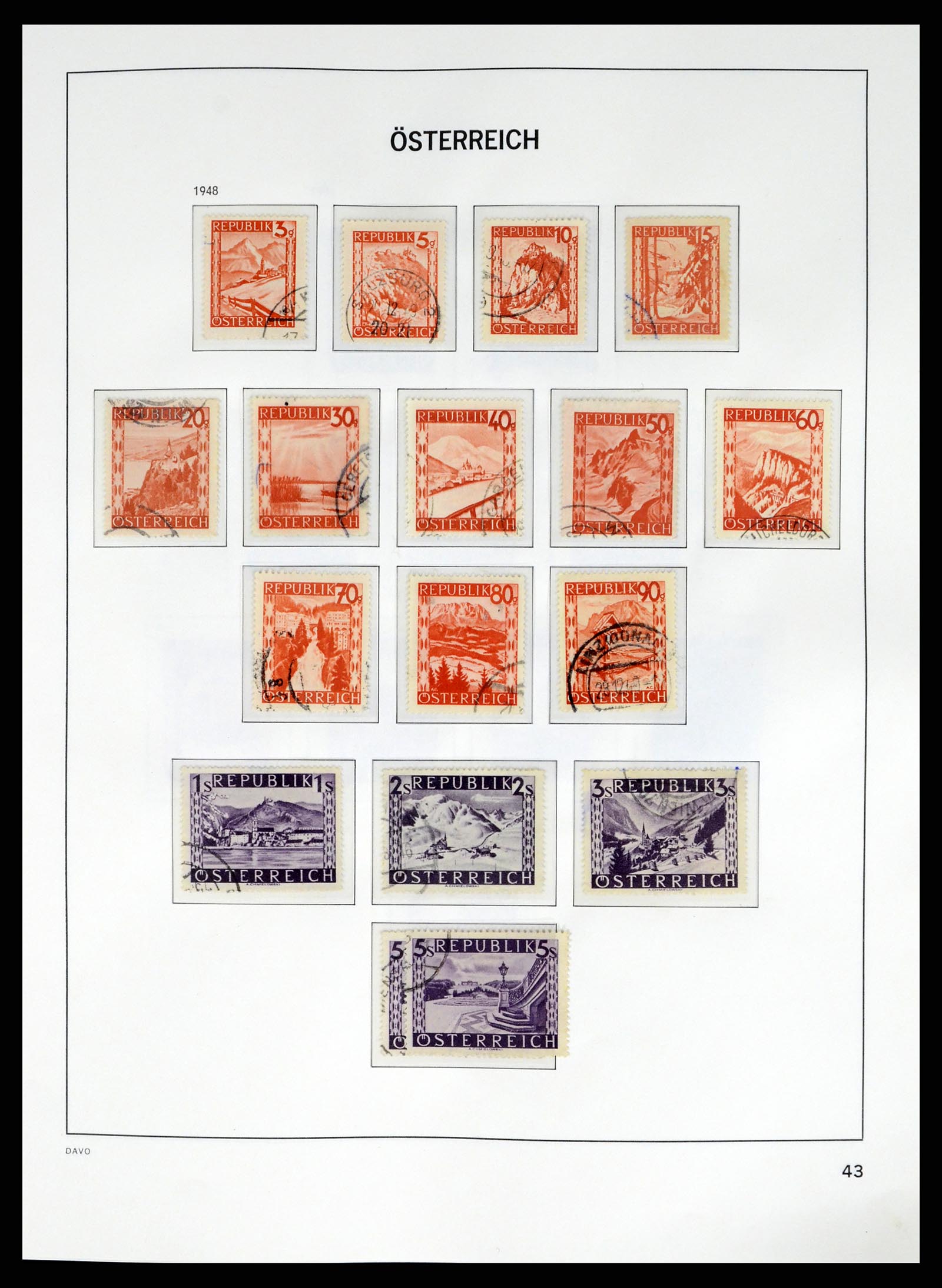 37675 050 - Postzegelverzameling 37675 Oostenrijk 1850-2019!