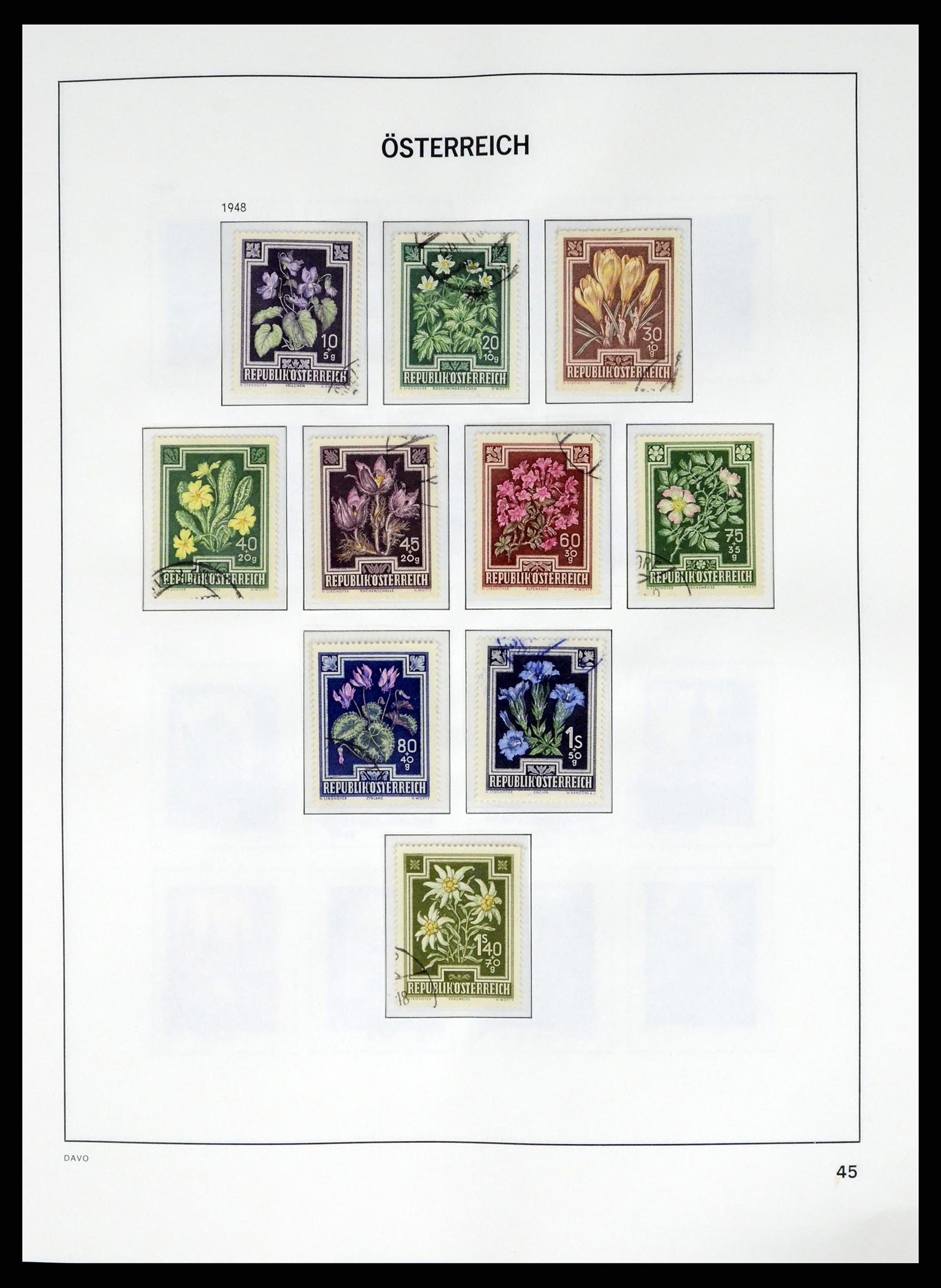 37675 052 - Postzegelverzameling 37675 Oostenrijk 1850-2019!