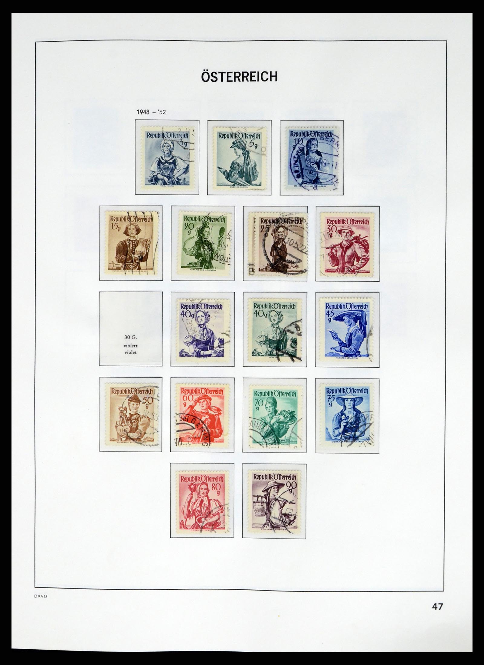 37675 054 - Postzegelverzameling 37675 Oostenrijk 1850-2019!