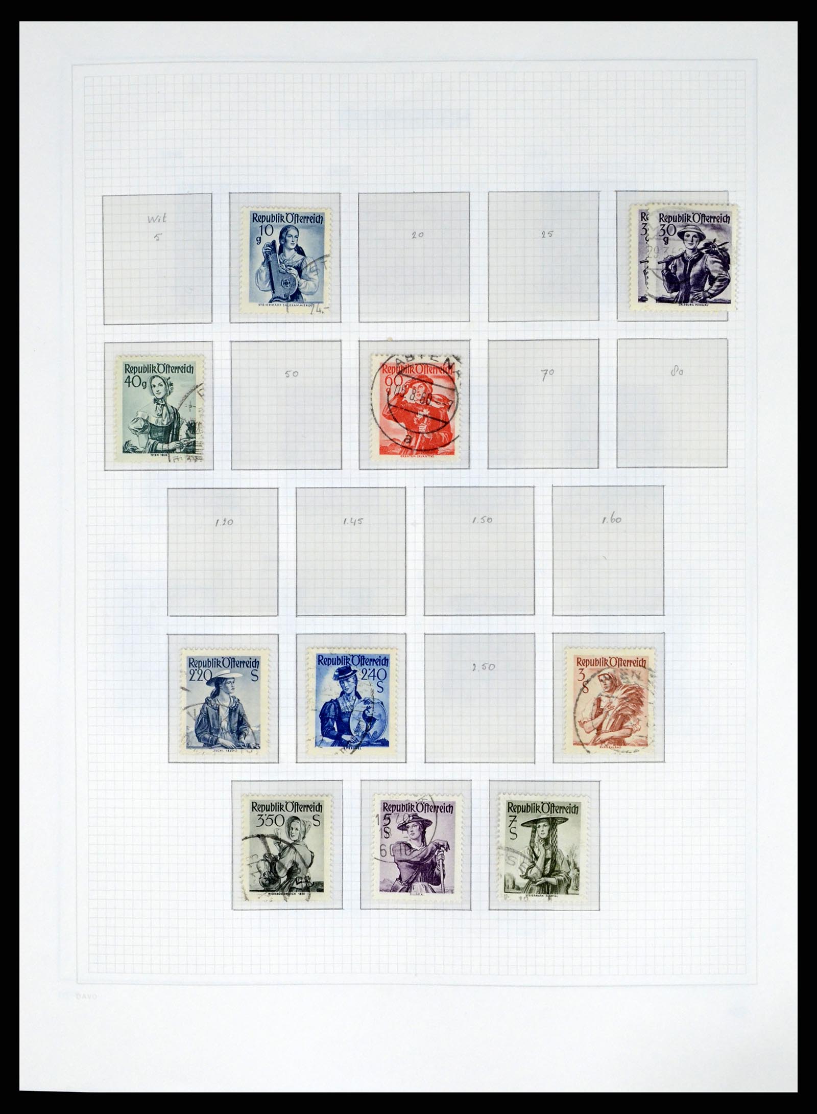 37675 056 - Postzegelverzameling 37675 Oostenrijk 1850-2019!