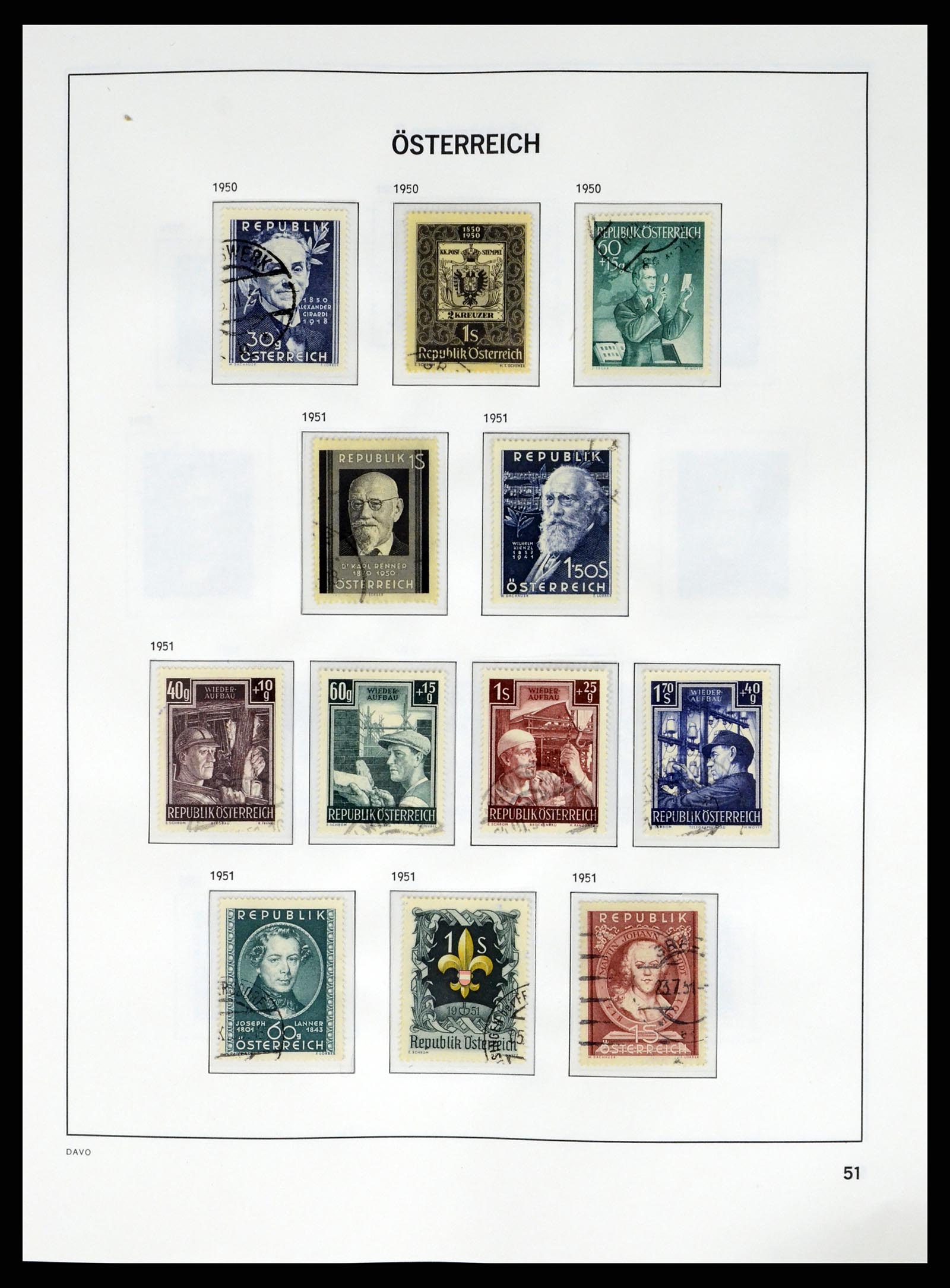 37675 059 - Postzegelverzameling 37675 Oostenrijk 1850-2019!