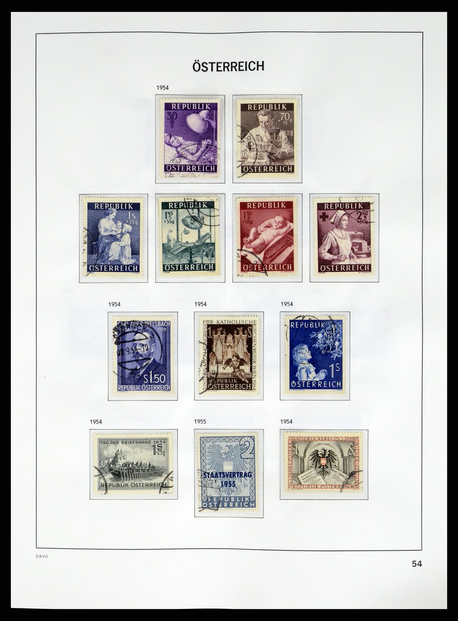 37675 062 - Stamp collection 37675 Austria 1850-2019!