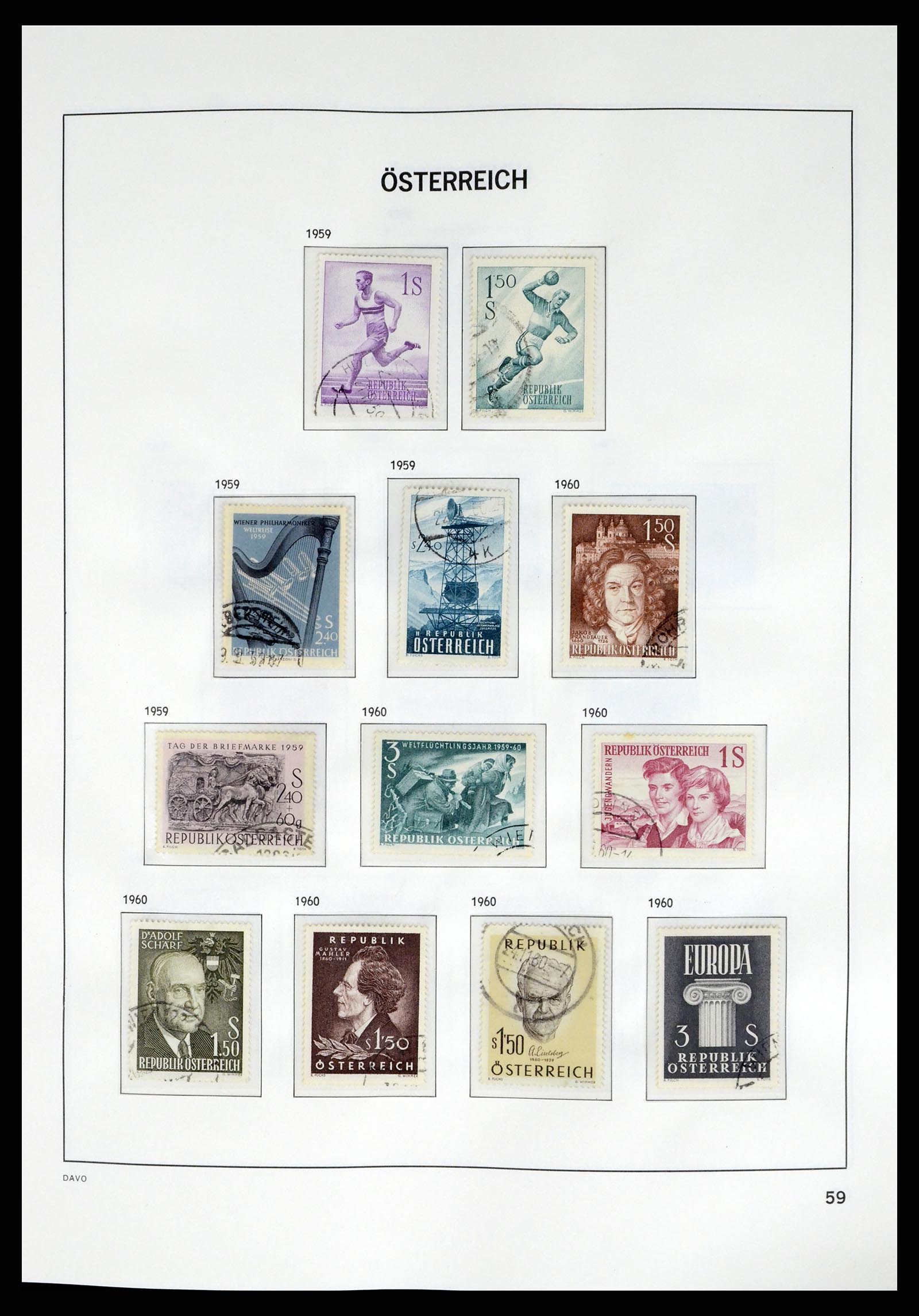 37675 068 - Stamp collection 37675 Austria 1850-2019!