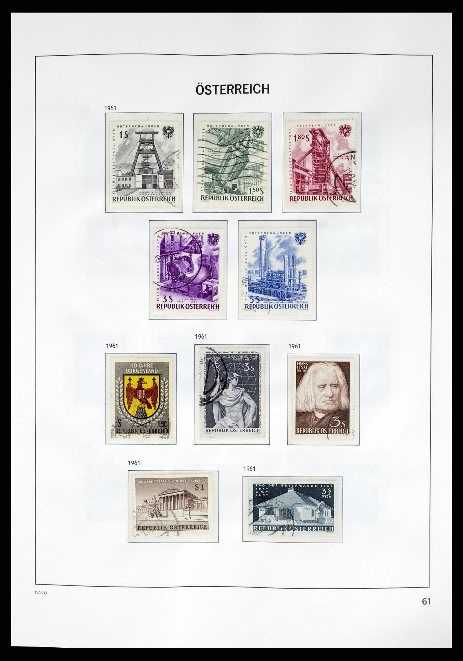 37675 070 - Stamp collection 37675 Austria 1850-2019!